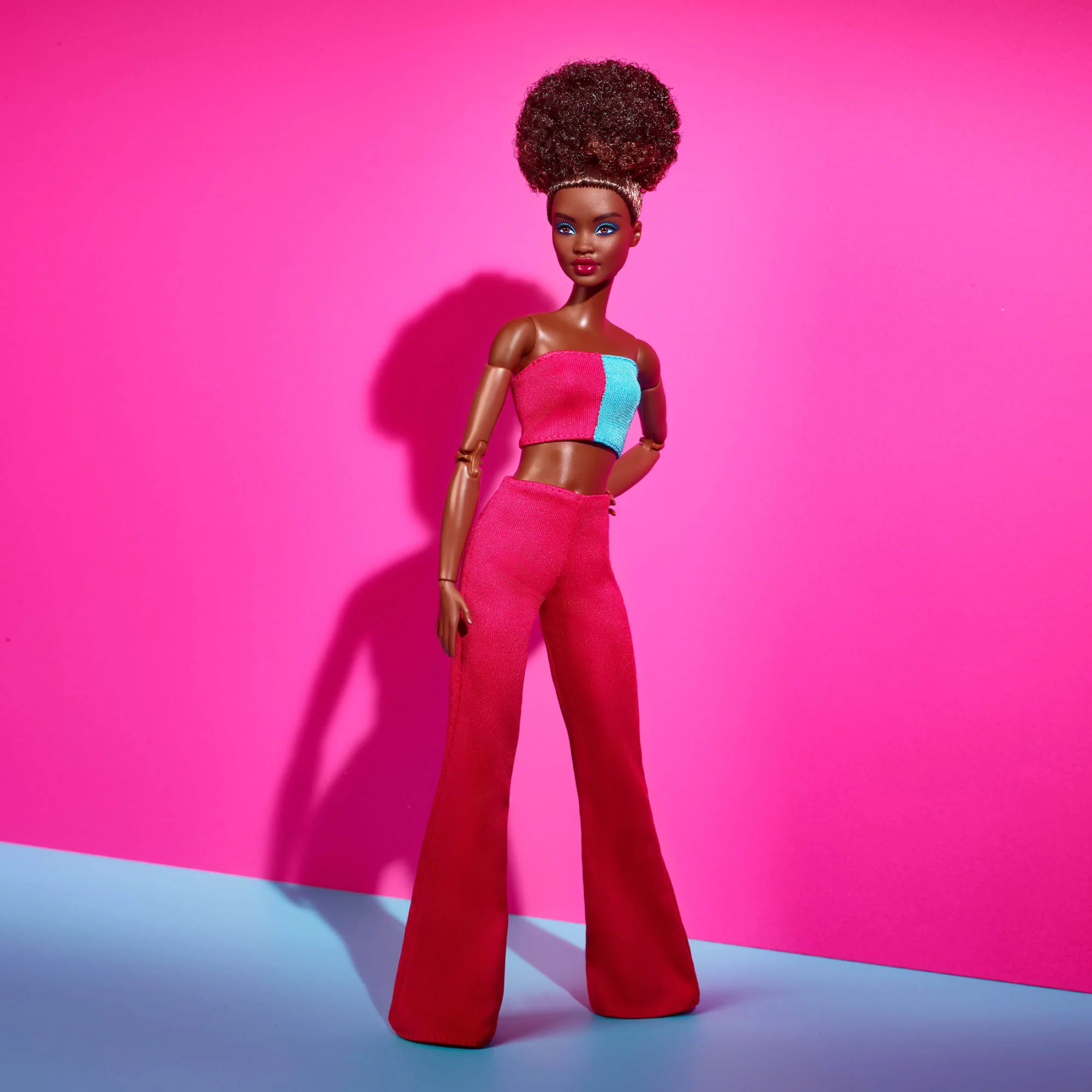 Mattel Creations Barbie Looks Doll (Original, Curly Black Hair)