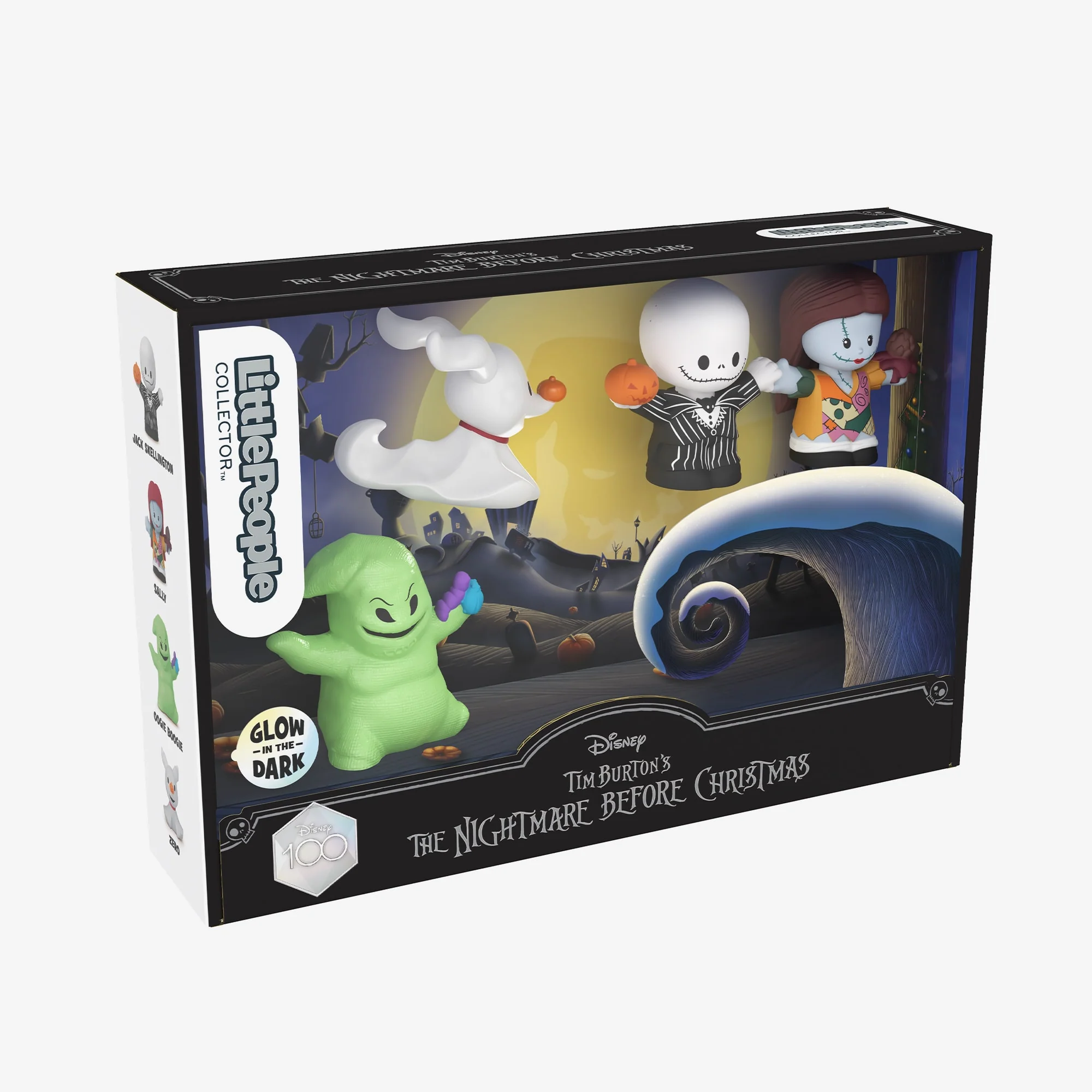 Mattel Creations Little People Collector Disney Tim Burton's The Nightmare Before Christmas Set