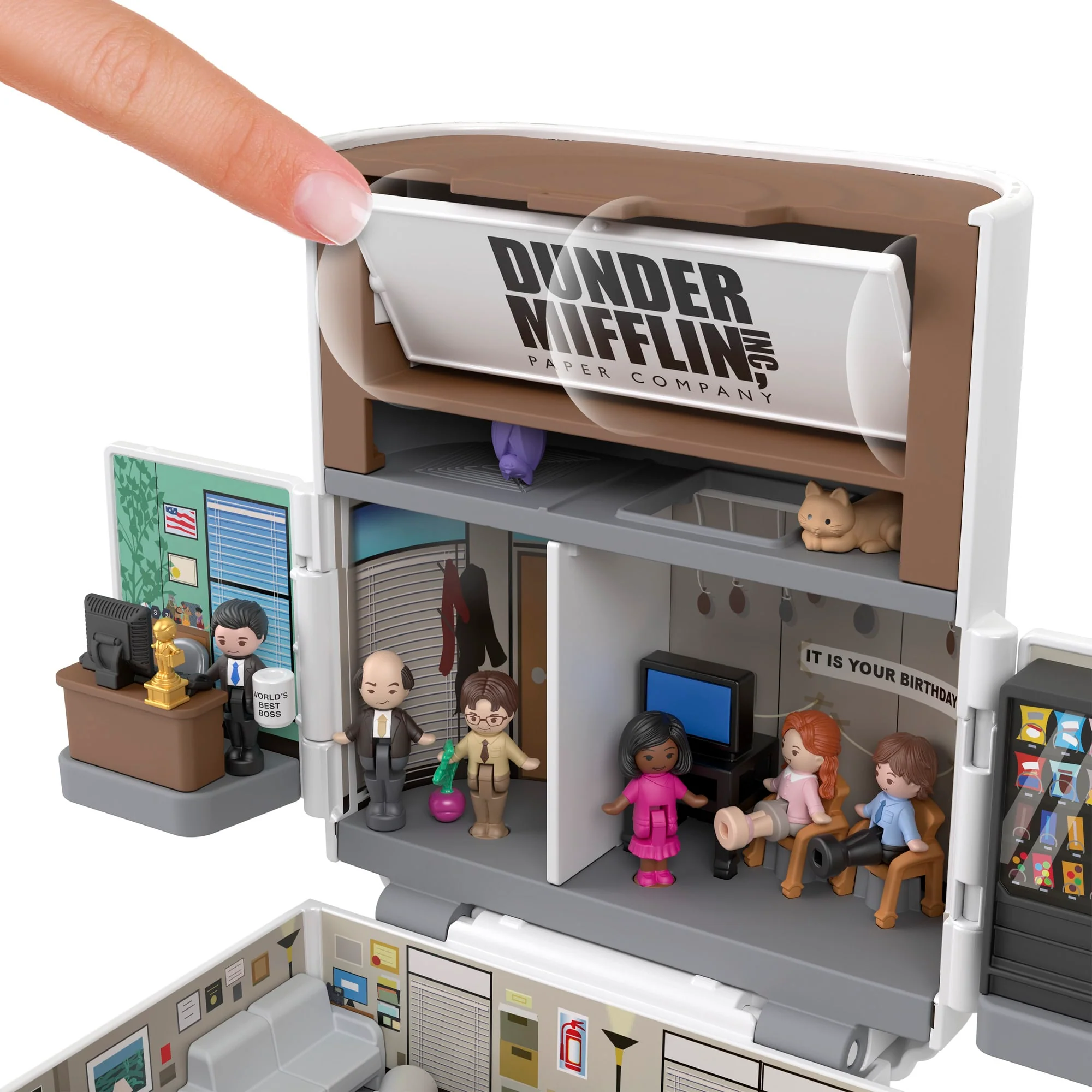 Mattel Creations Polly Pocket x The Office Compact