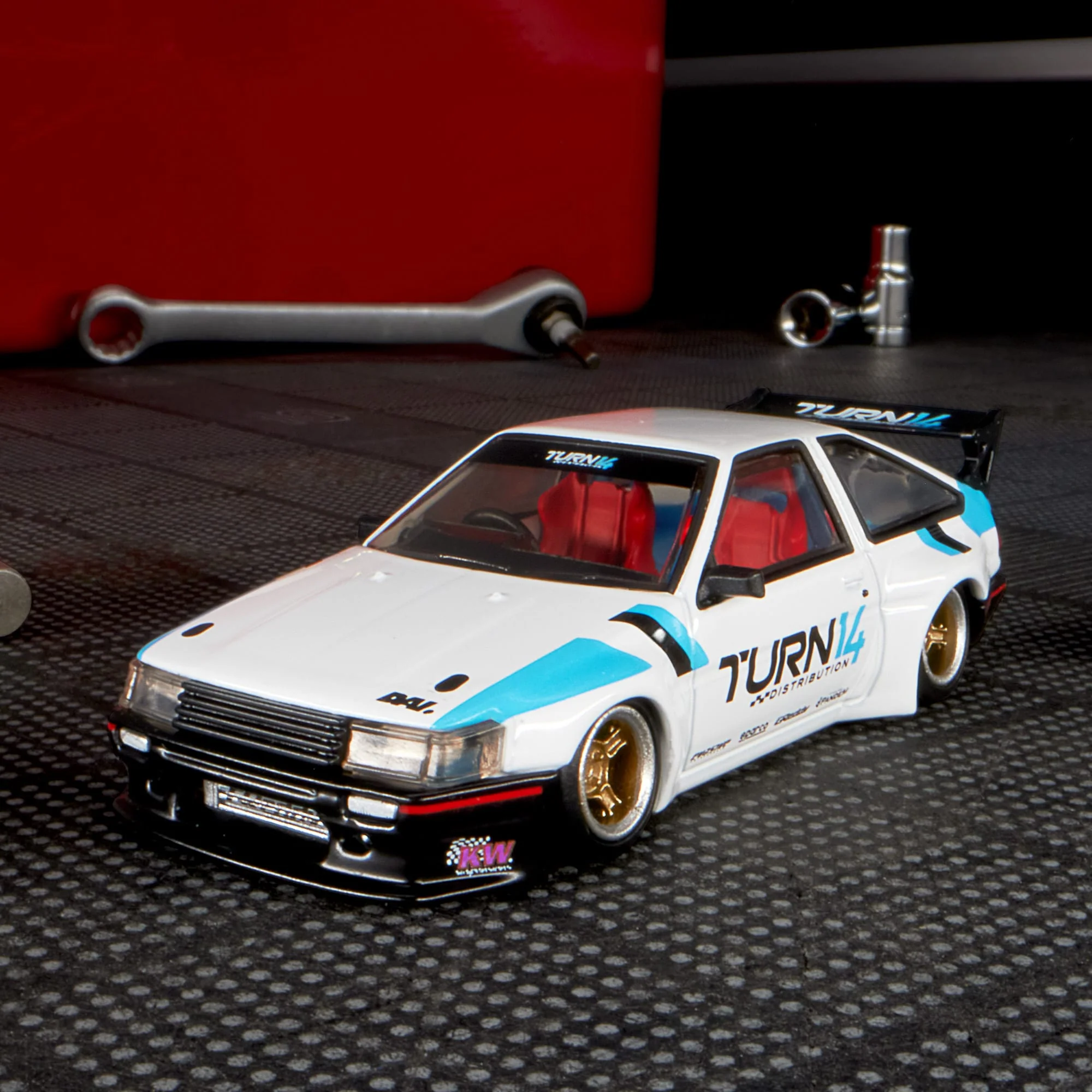 Mattel Creations Elite 64 Toyota Corolla Levin (AE86) Custom