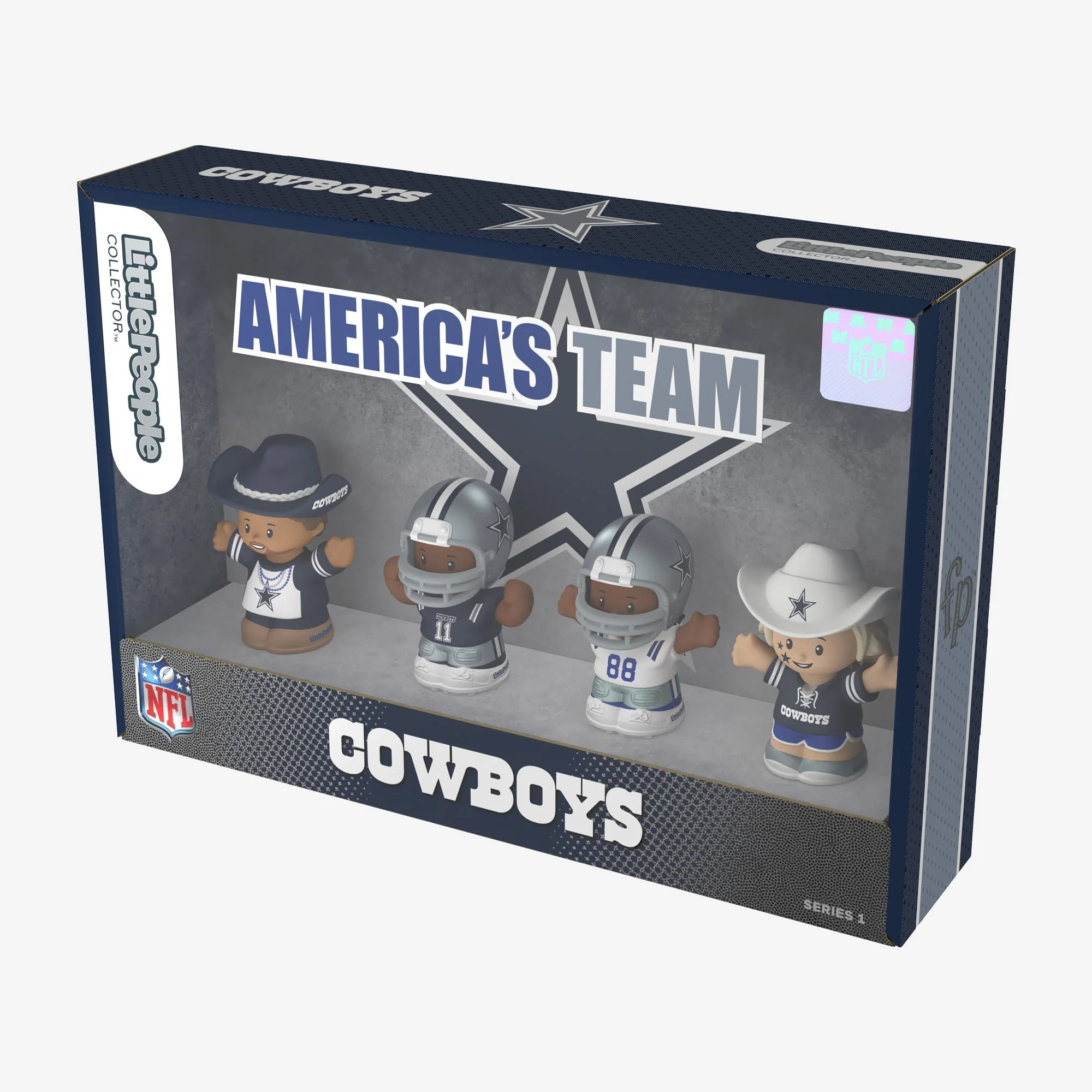 Mattel Creations Little People Collector x NFL Dallas Cowboys Set