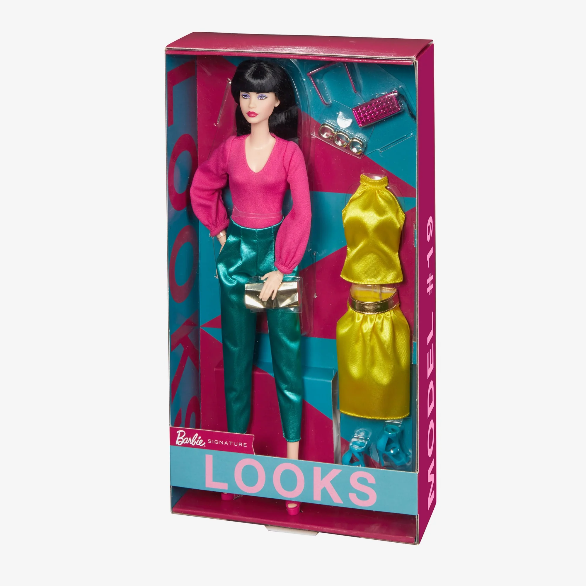 Mattel Creations Barbie Looks Doll With Mix-and-Match Fashions