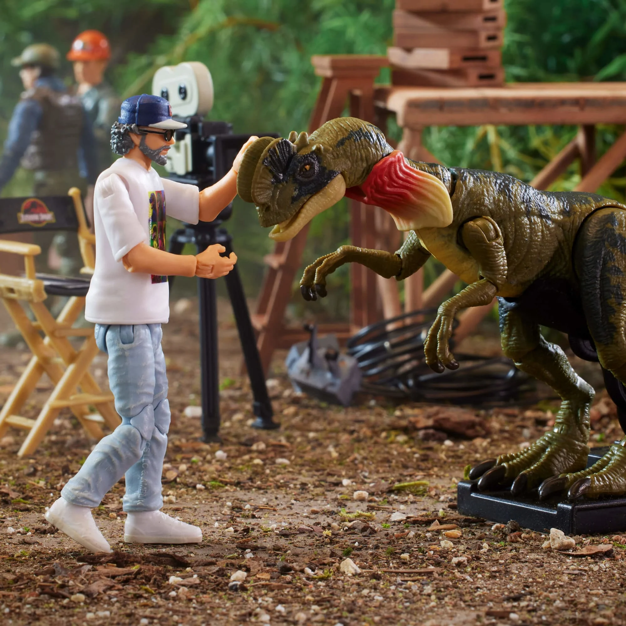 Mattel Creations Jurassic Park 30th Anniversary Steven Spielberg Figure