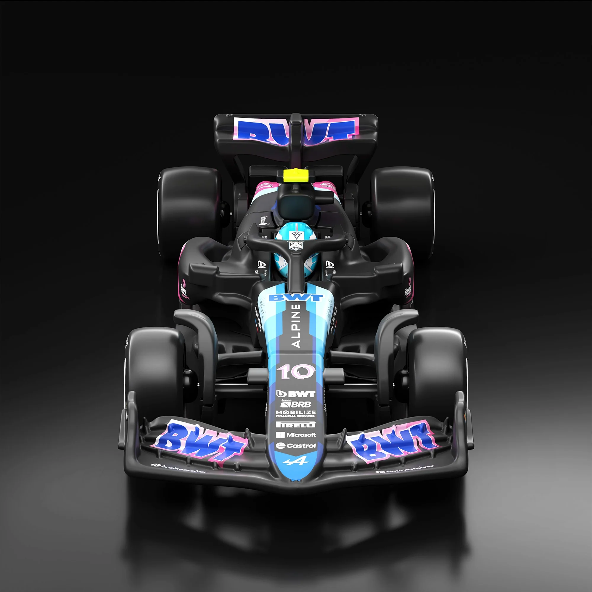 Mattel Creations Hot Wheels F1 Series: BWT Alpine F1 Team A524 Car #10