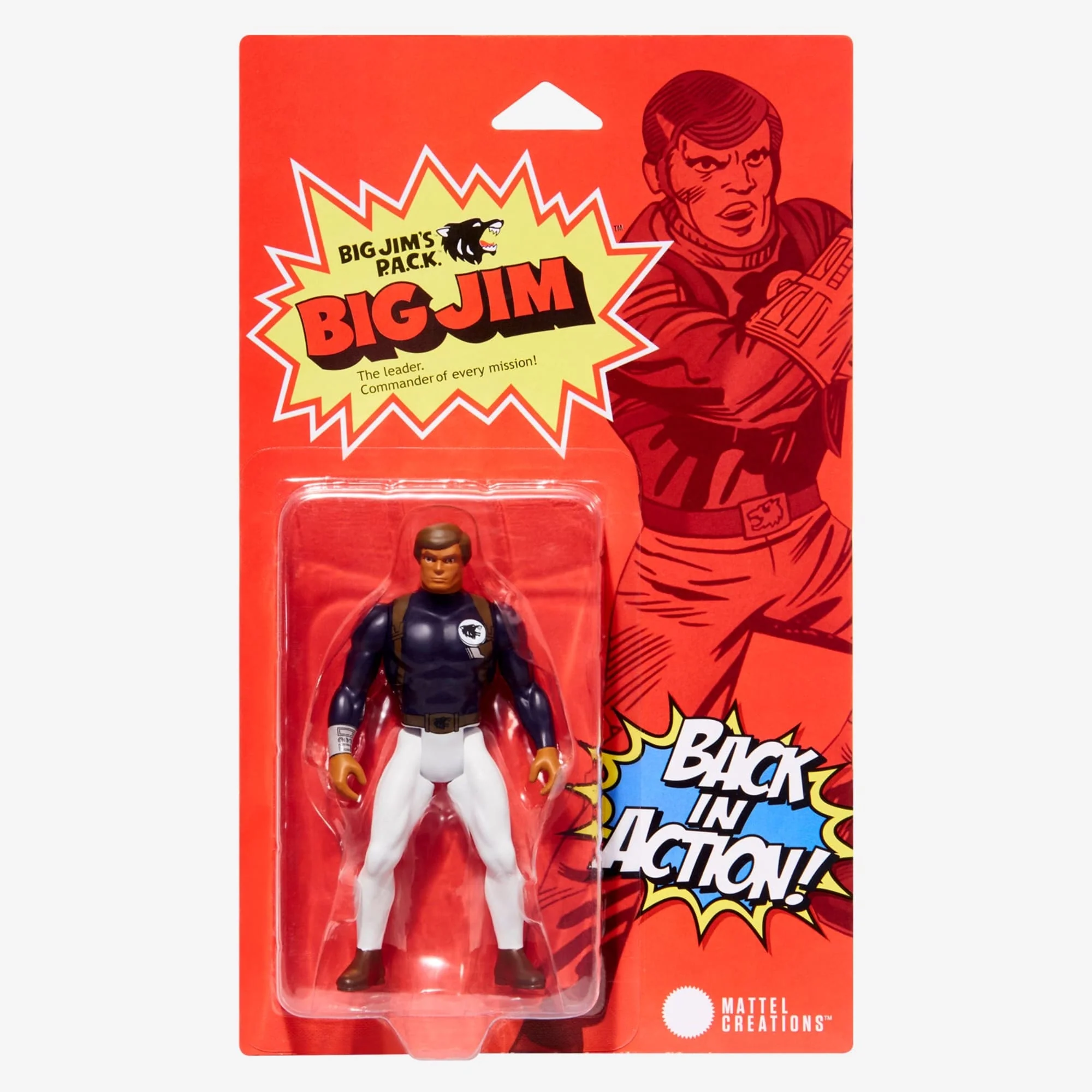 Mattel Creations Back in Action! Major Matt Mason Big Jim & Pulsar Figures