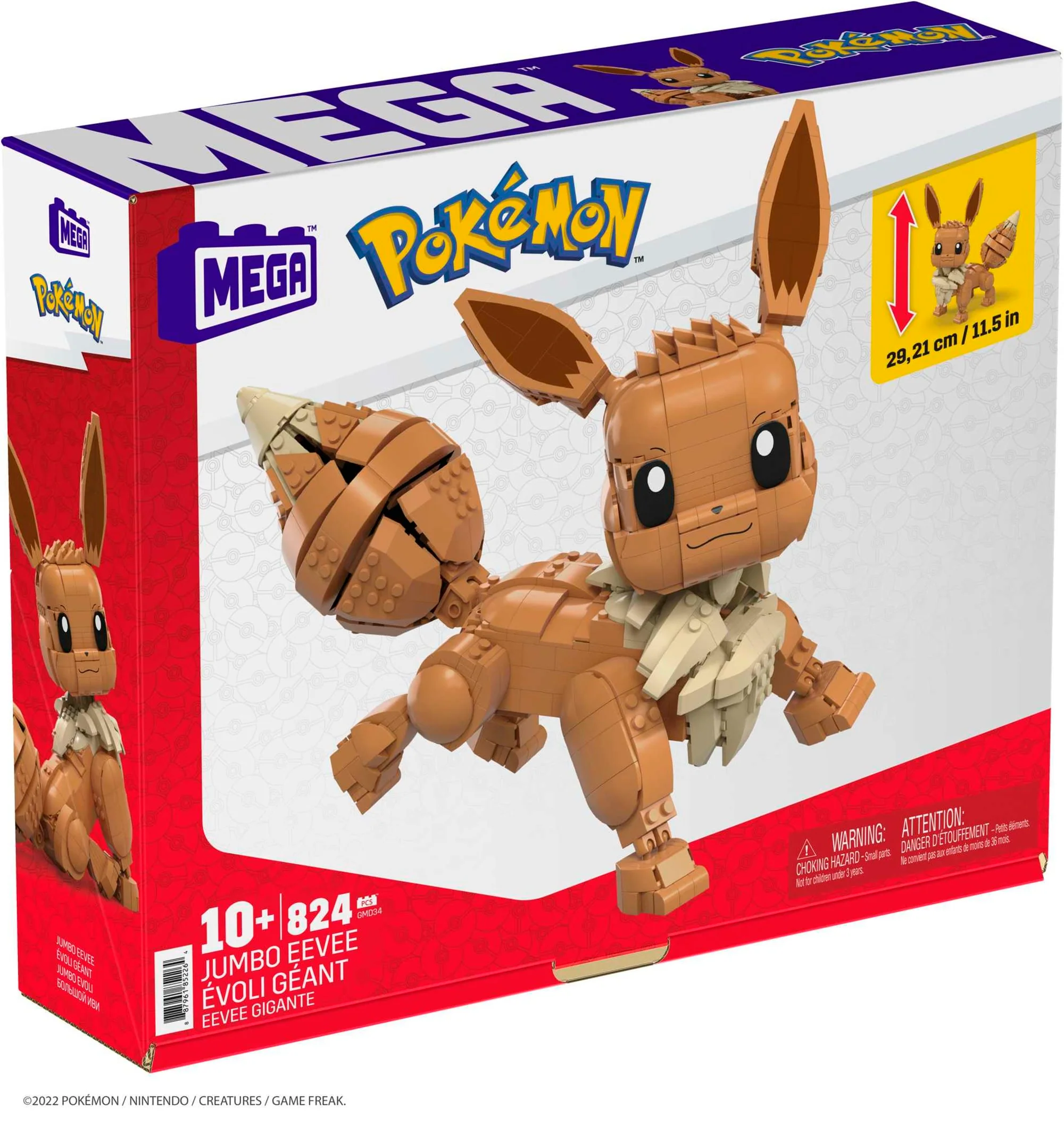 Mattel Creations MEGA Pokemon Jumbo Eevee