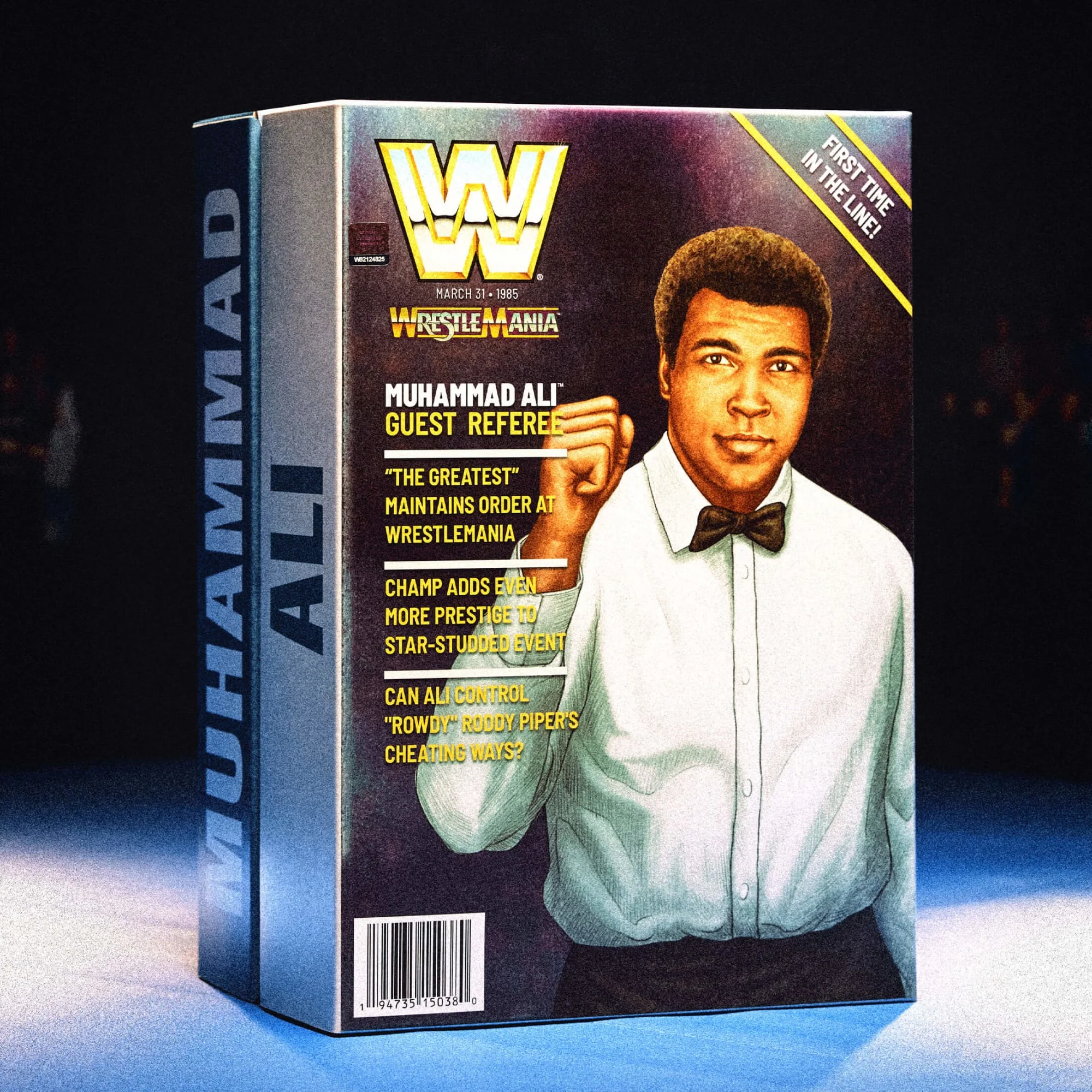 Mattel Creations WWE Ultimate Edition Muhammad Ali Action Figure Set