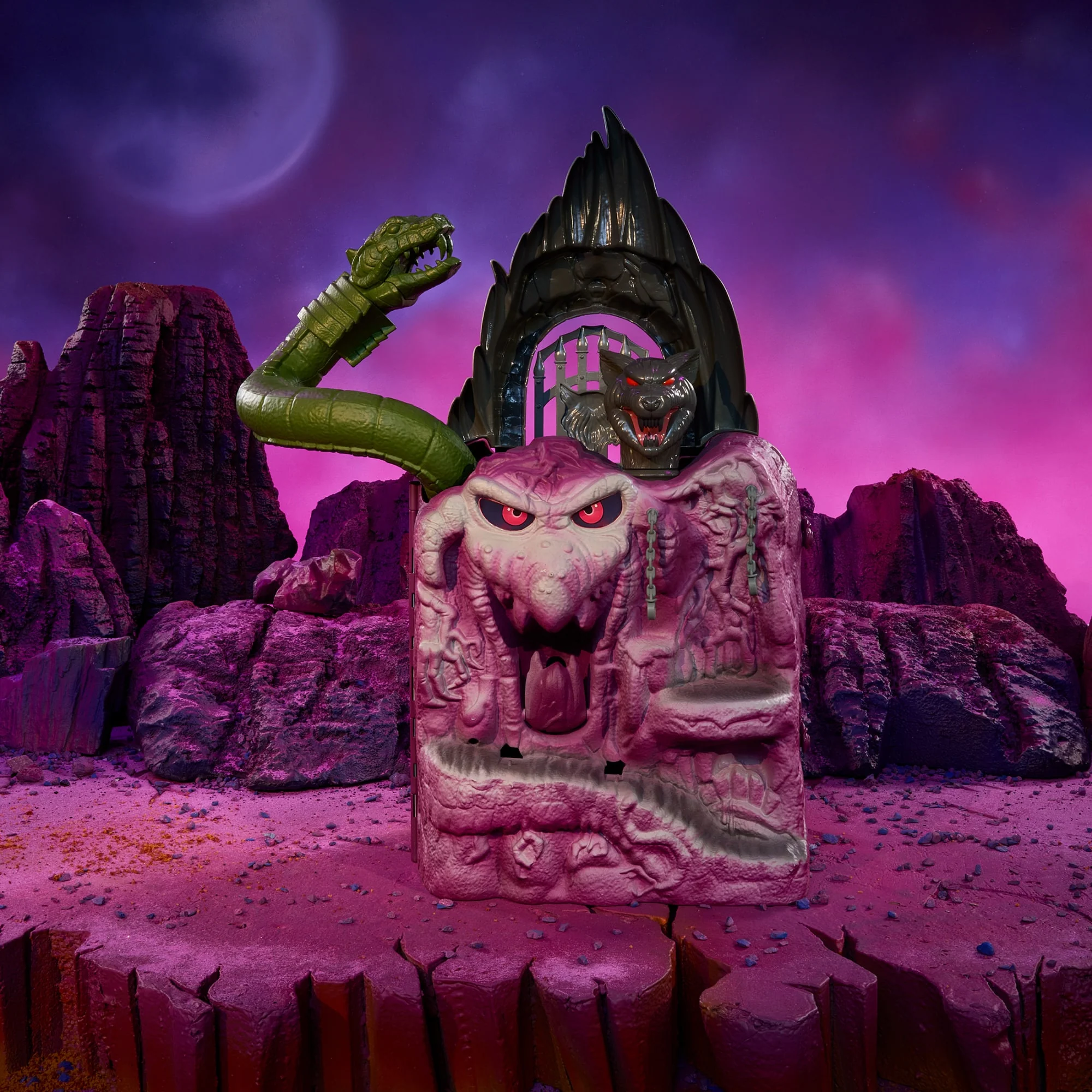 Mattel Creations Masters of the Universe Origins Snake Mountain Playset