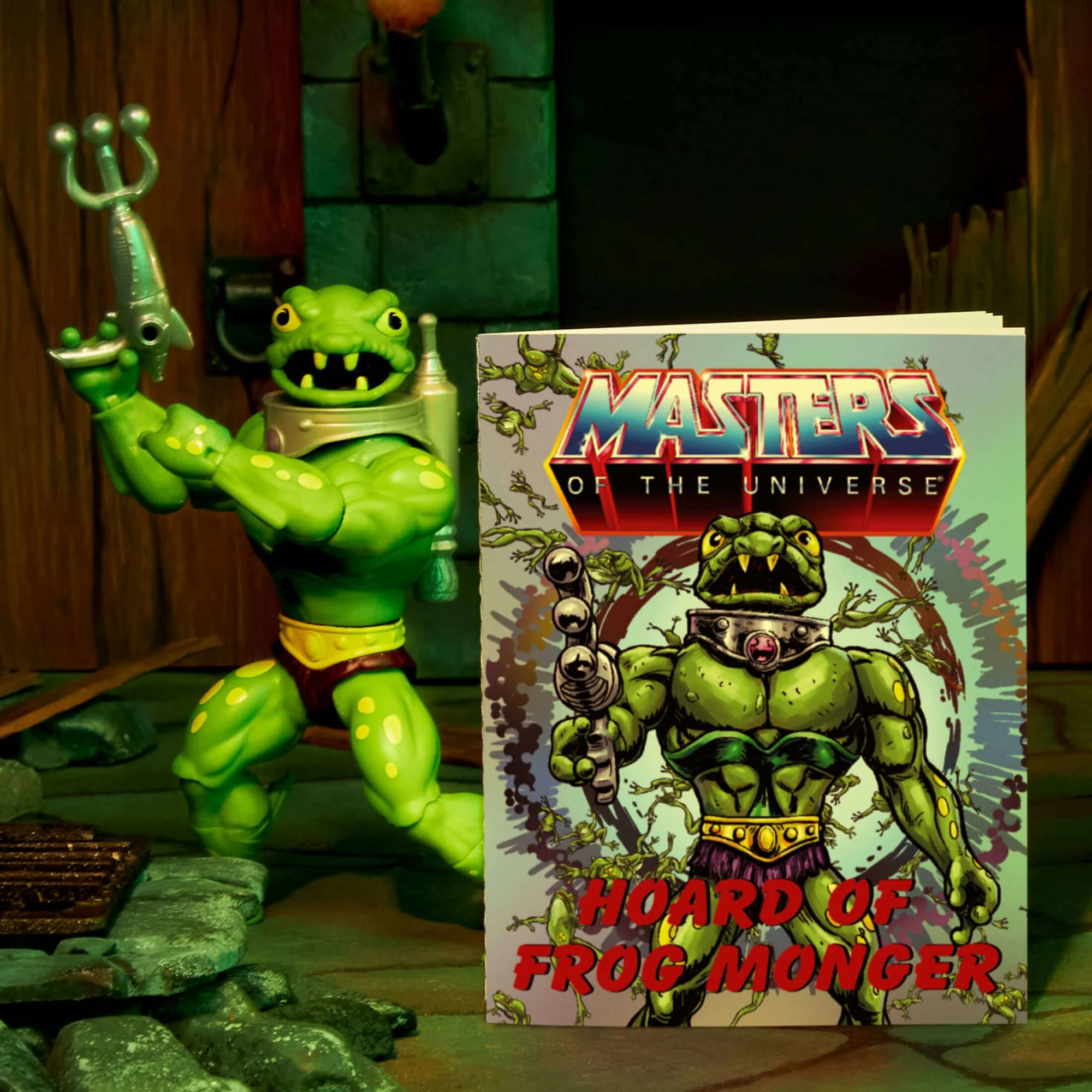 Mattel Creations MOTU Origins Frog Monger Figure