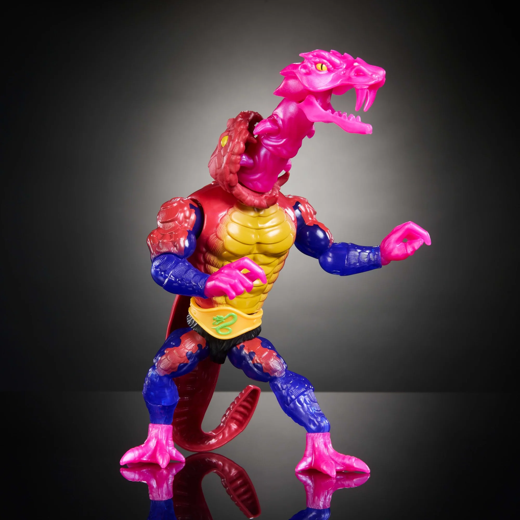 Mattel Creations Turtles of Grayskull Rattlor Action Figure