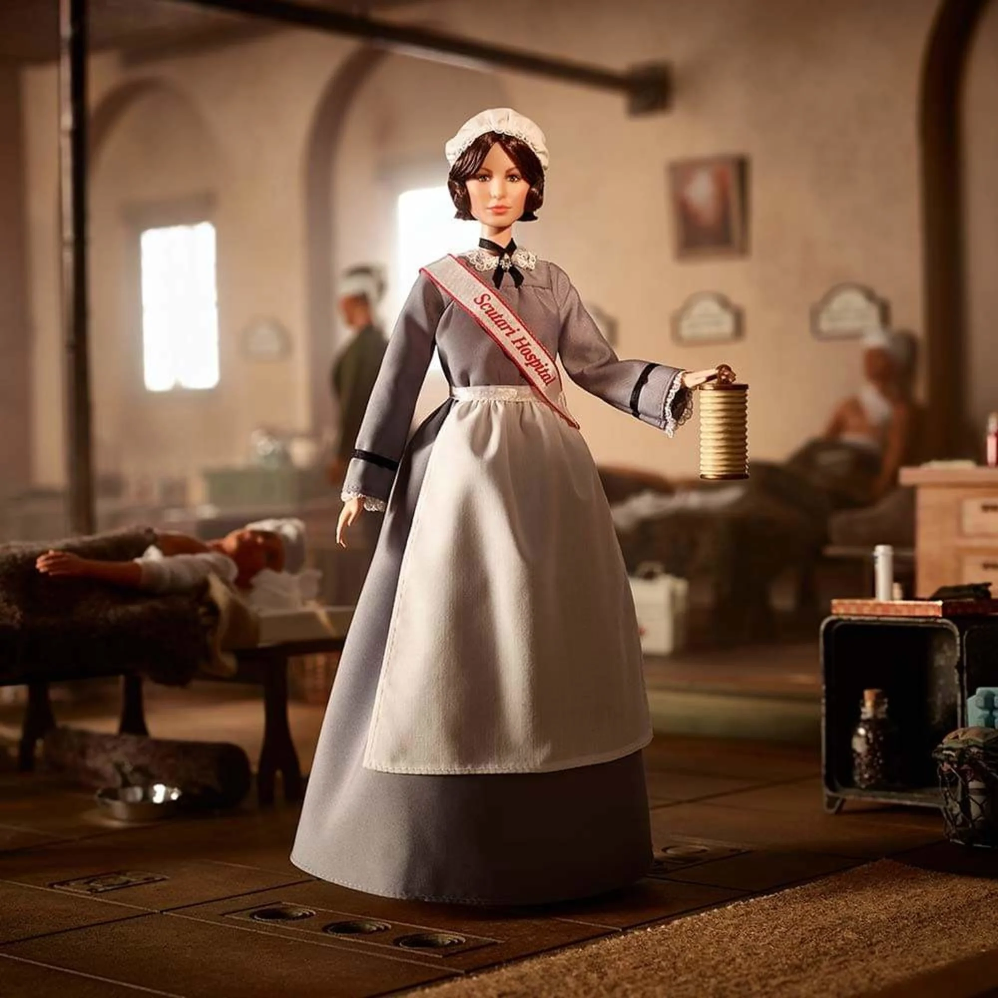 Mattel Creations Florence Nightingale Barbie Inspiring Women Doll