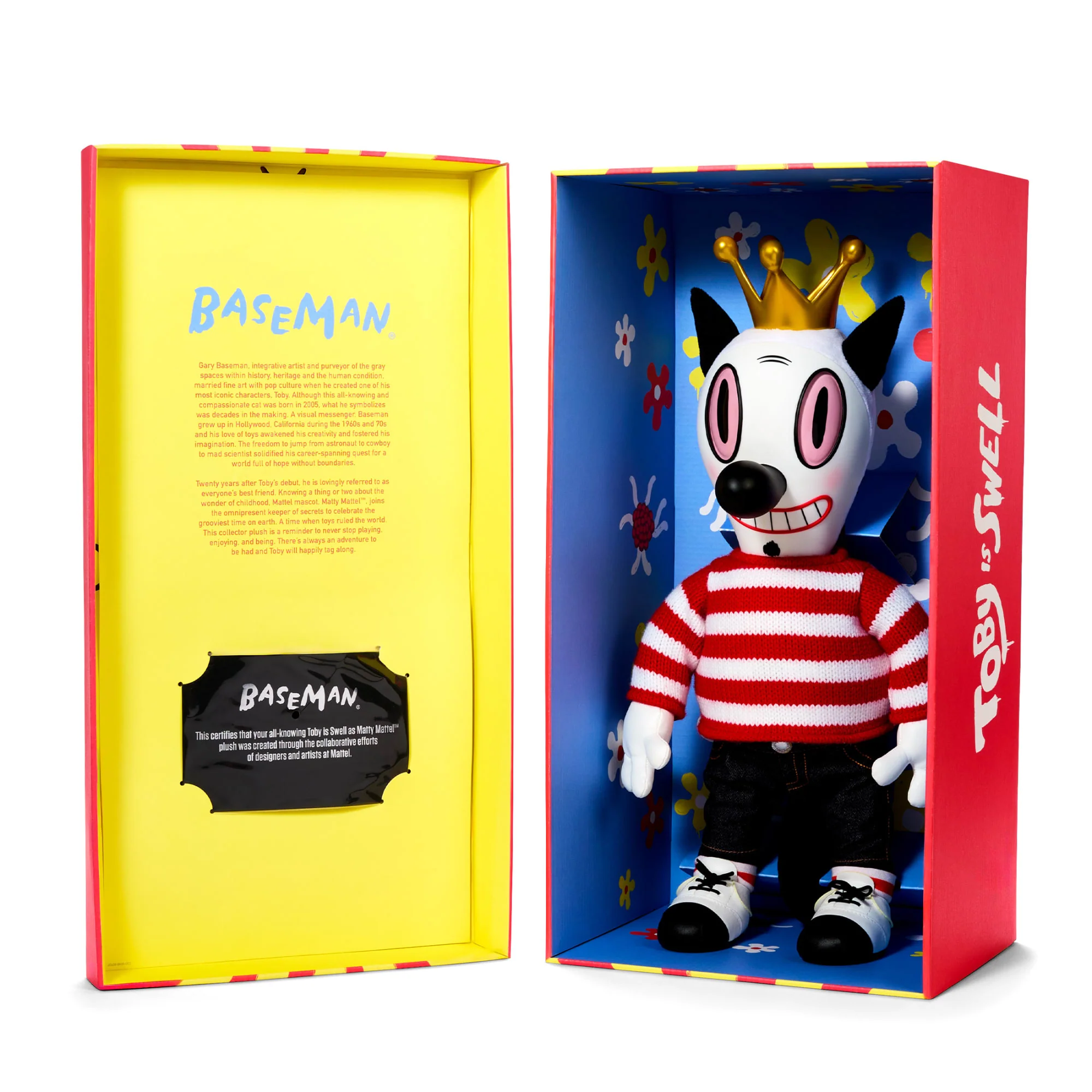 Mattel Creations Gary Baseman Toby Is Swell as Matty Mattel Plush
