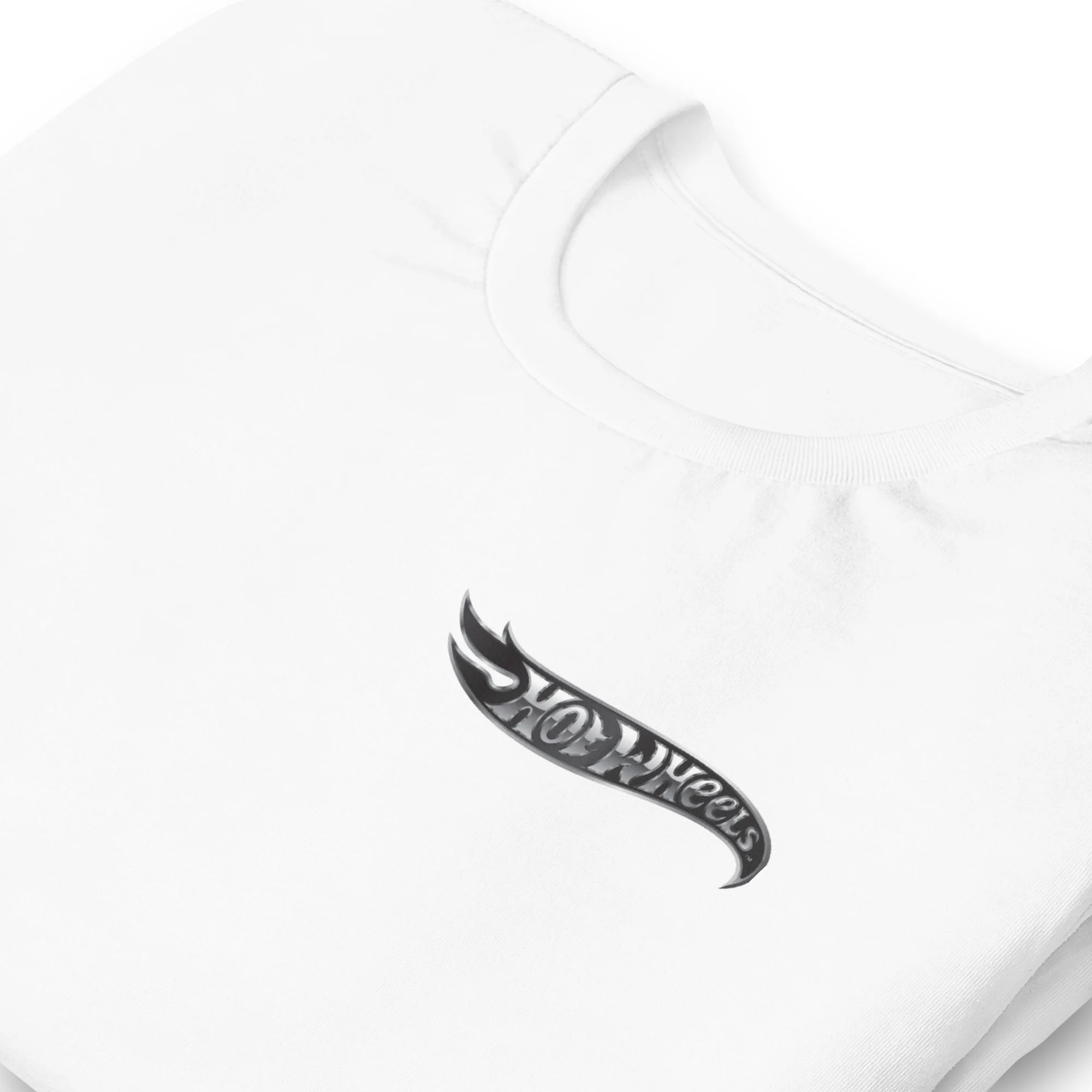 Mattel Creations Hot Wheels Logos White T-Shirt