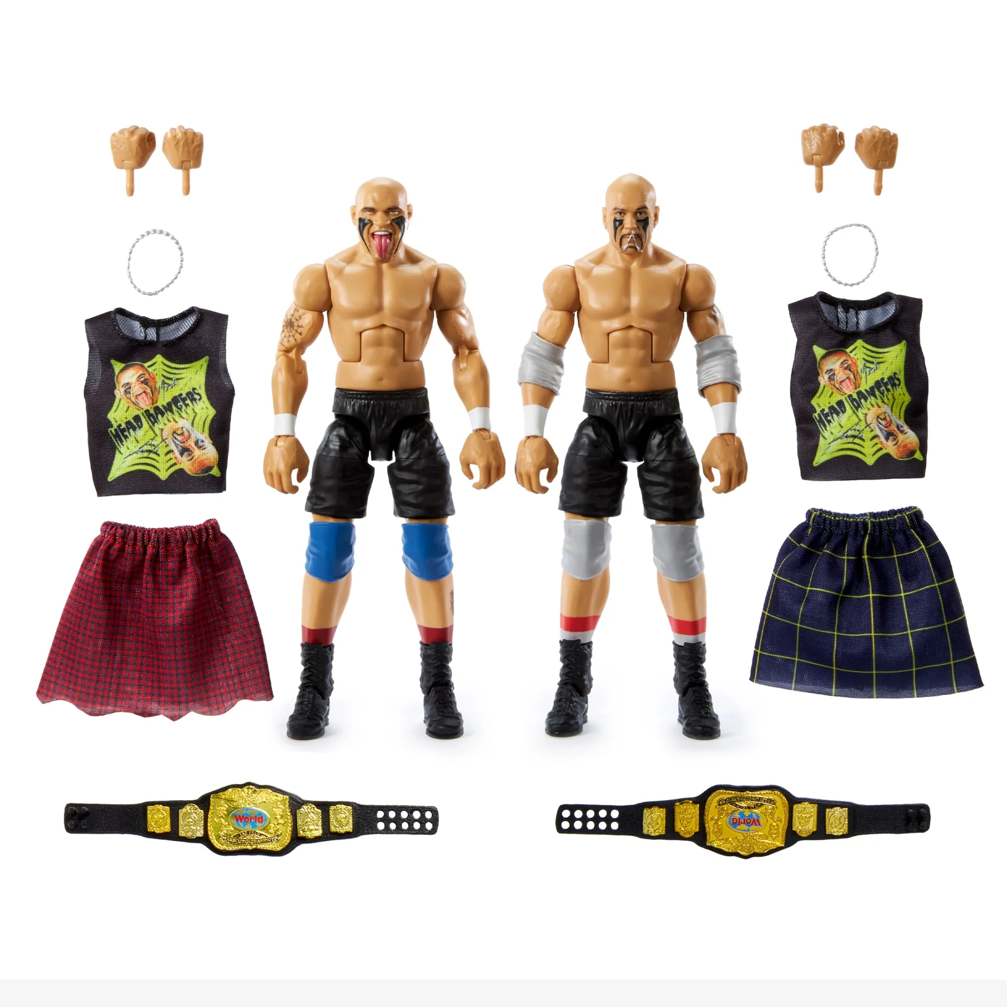 Mattel Creations WWE Elite Collection The Headbangers 2-Pack