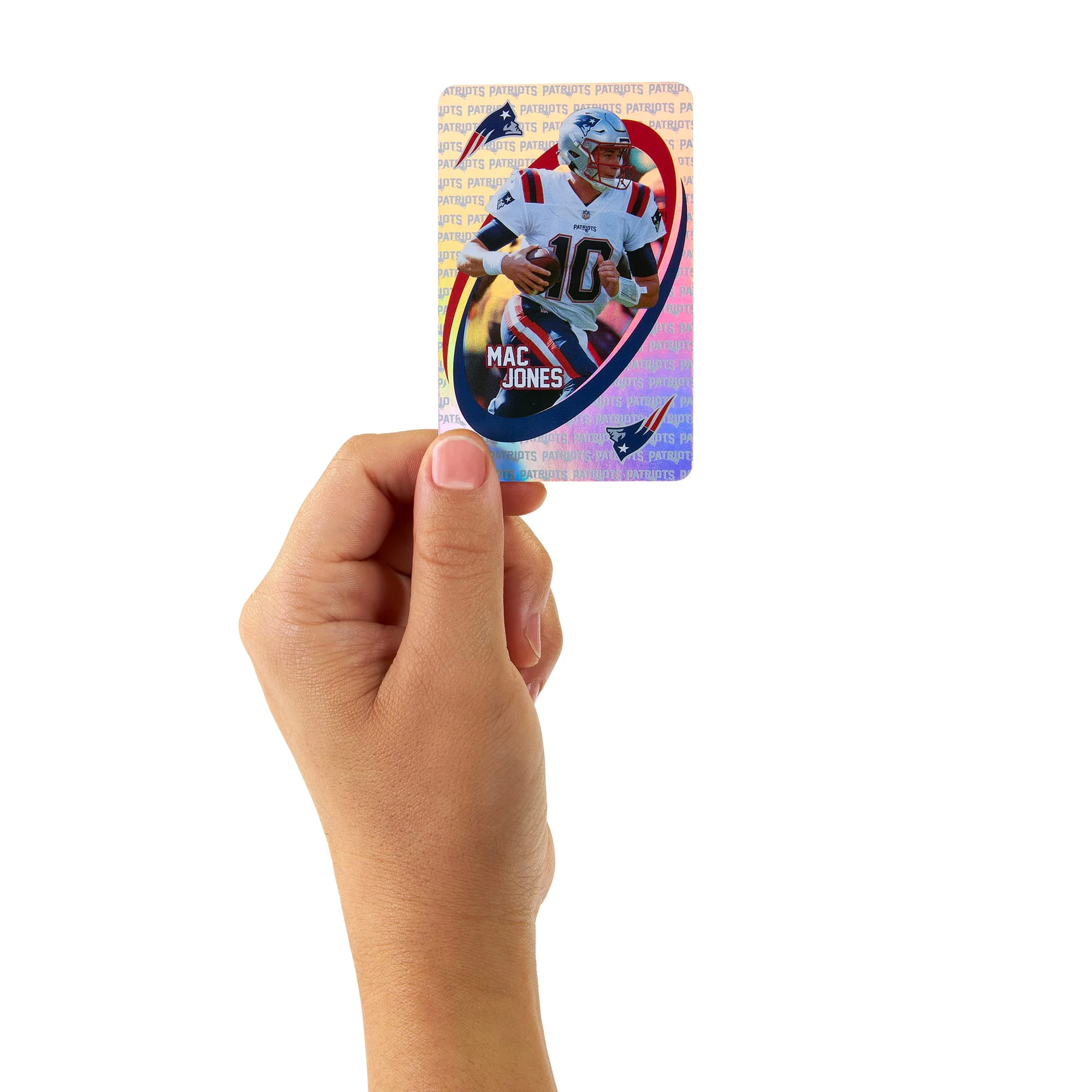 Mattel Creations UNO Fandom NFL New England Patriots Game Deck