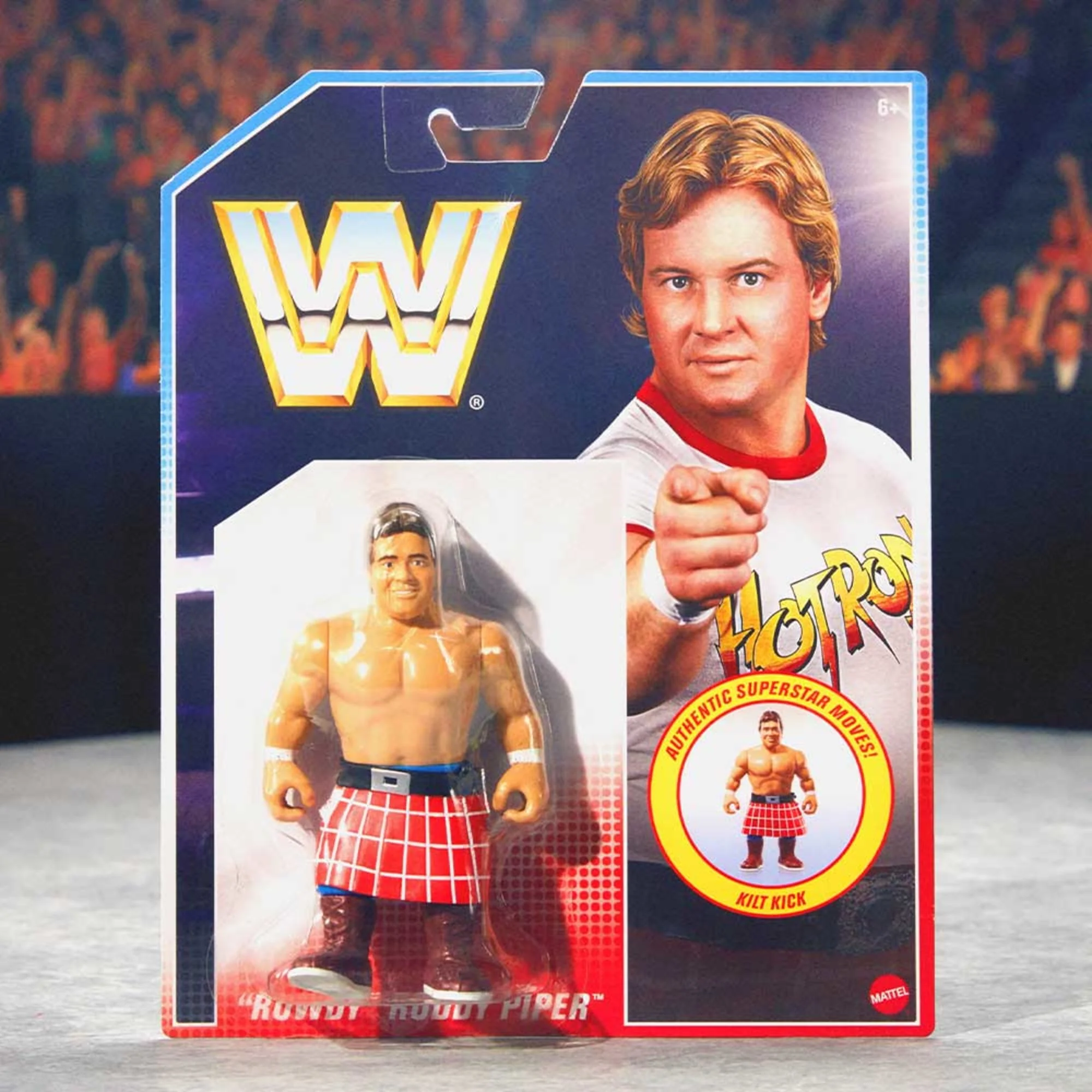 Mattel Creations WWE Retro Figures Set Wave 1