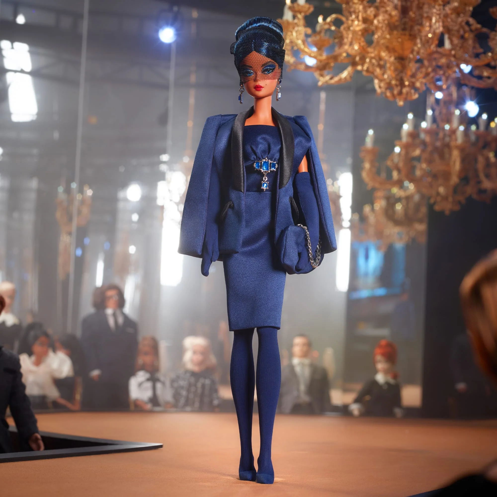 Mattel Creations Sapphire Anniversary Barbie Fashion Model Collection Doll