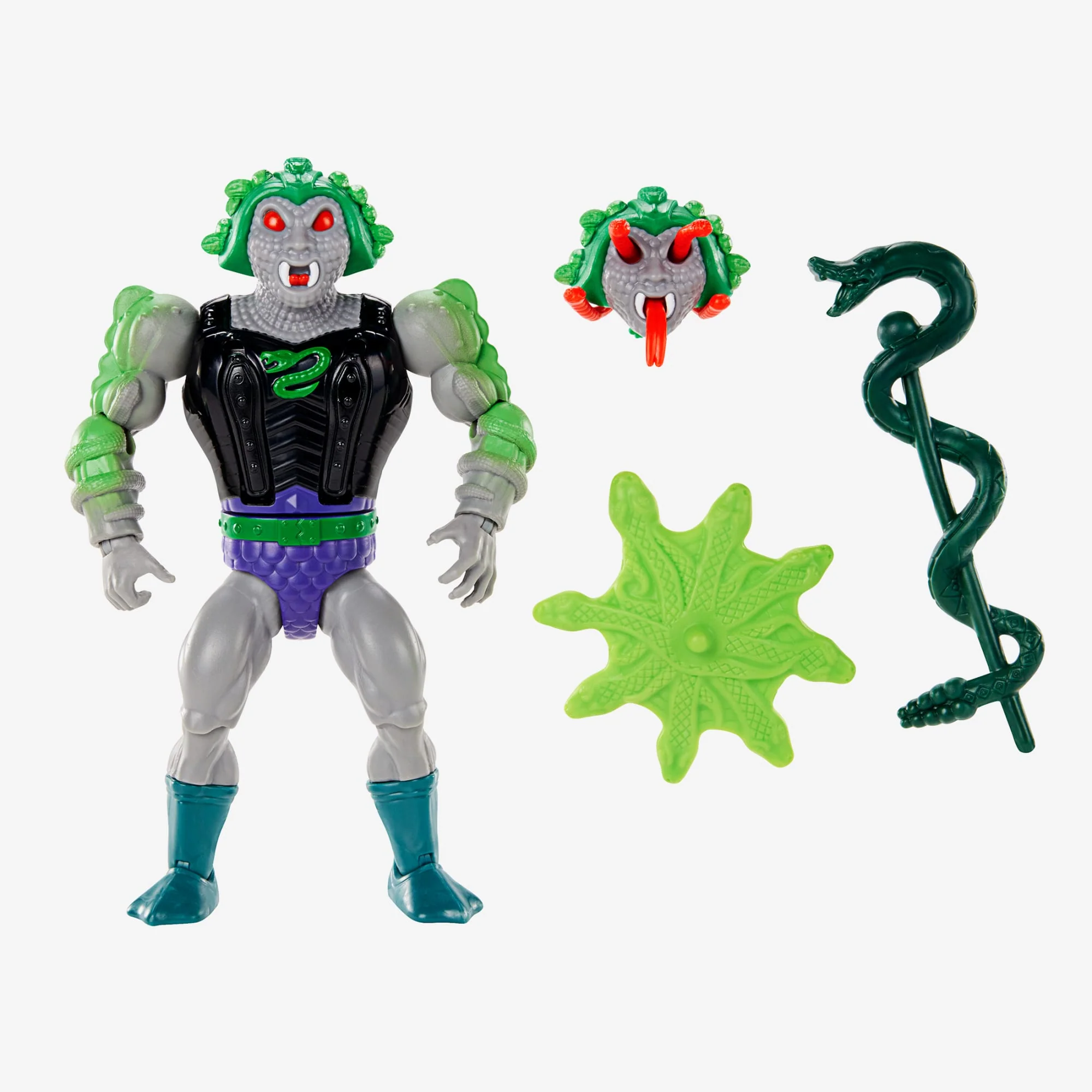 Mattel Creations Masters of the Universe Origins Snake Face Action Figure