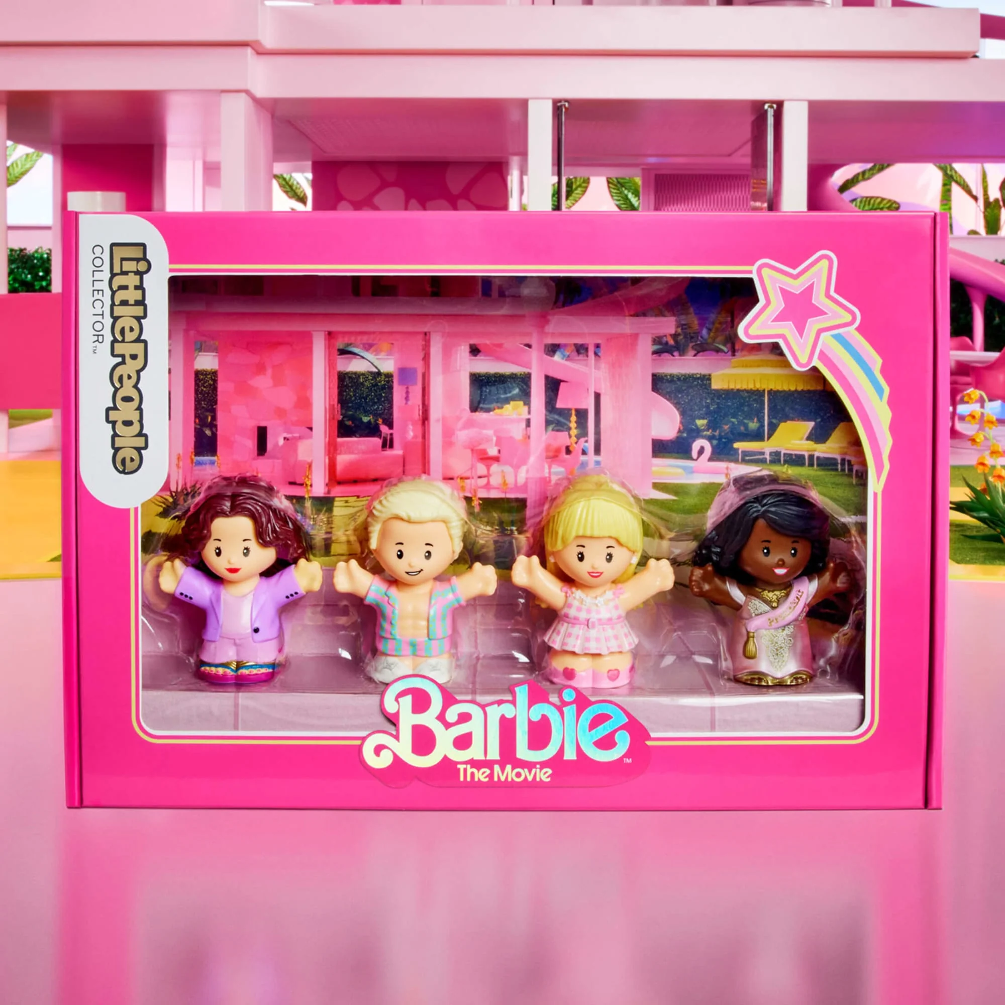 Mattel Creations Little People Collector Barbie The Movie Special Edition Set