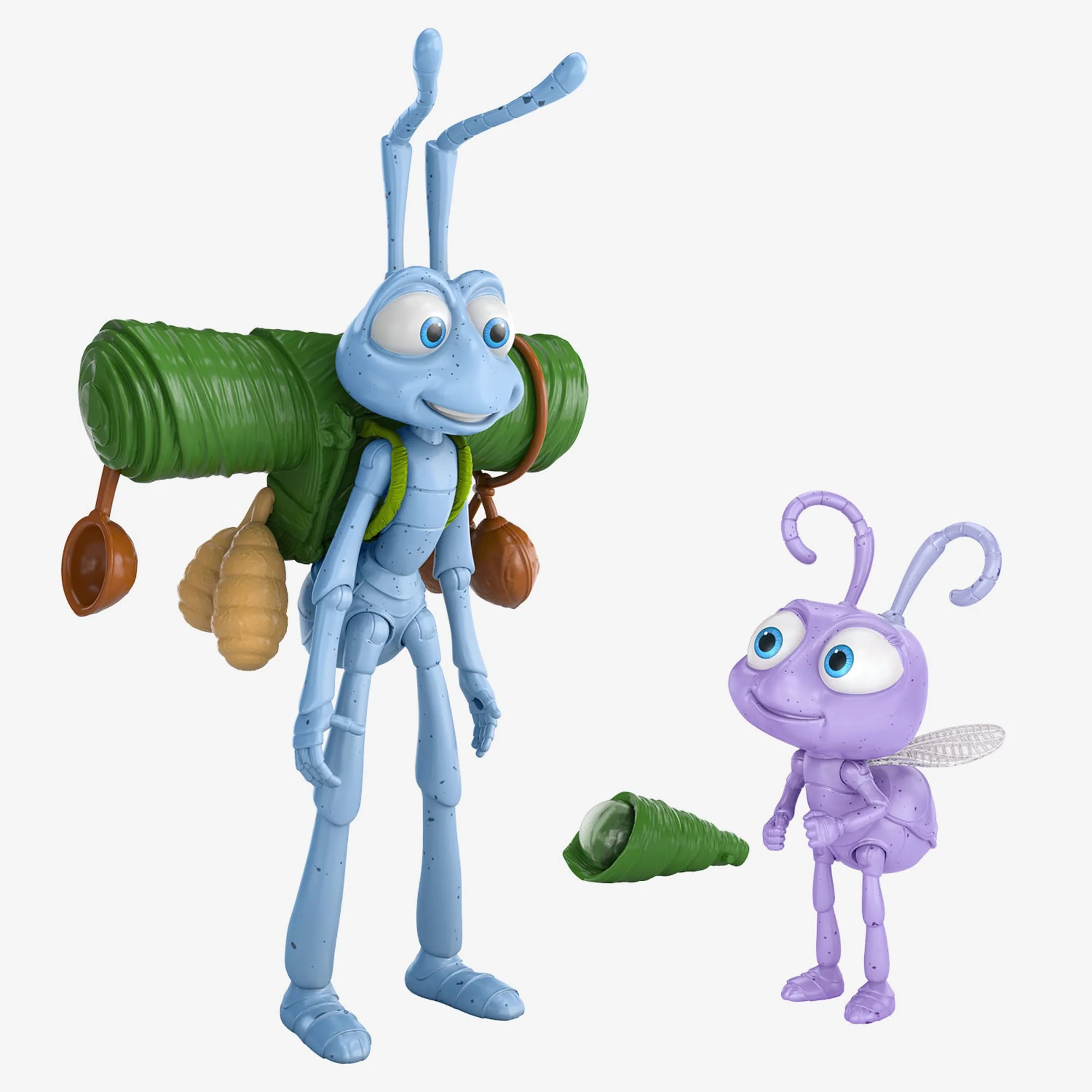 Mattel Creations Pixar Featured Favorites Flik & Dot A Bug's Life Figures