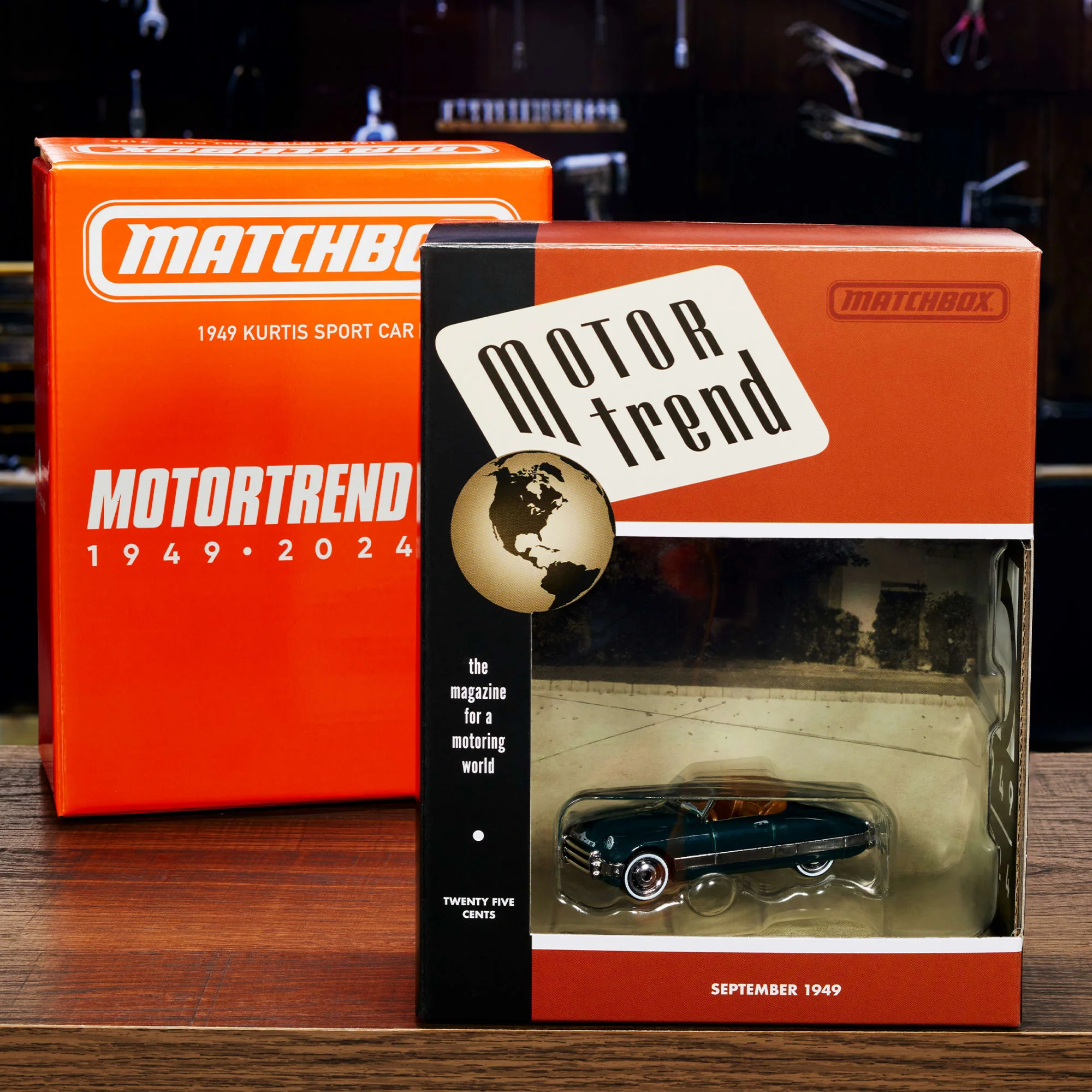 Mattel Creations Matchbox x MotorTrend 1949 Kurtis Sport Car