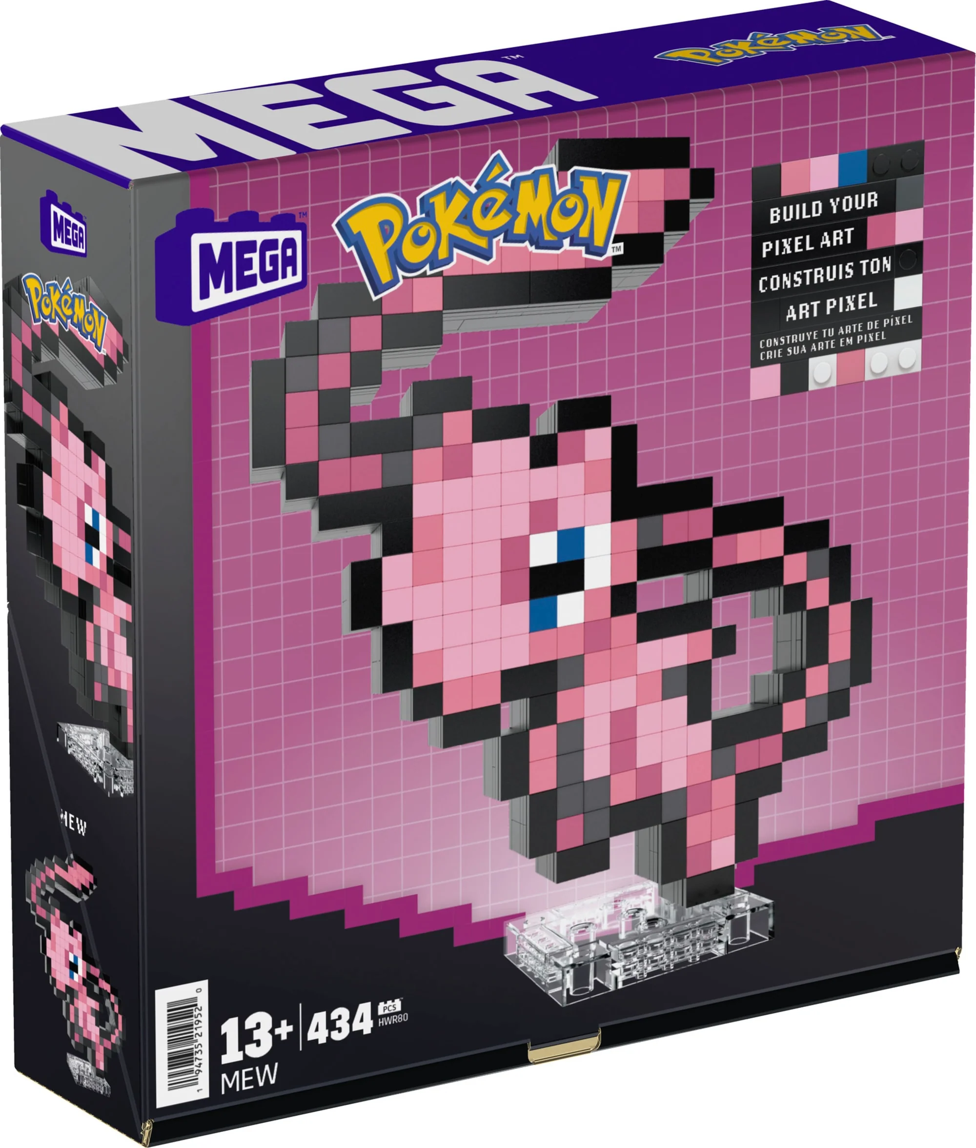 Mattel Creations MEGA Pokémon Mew Building Set
