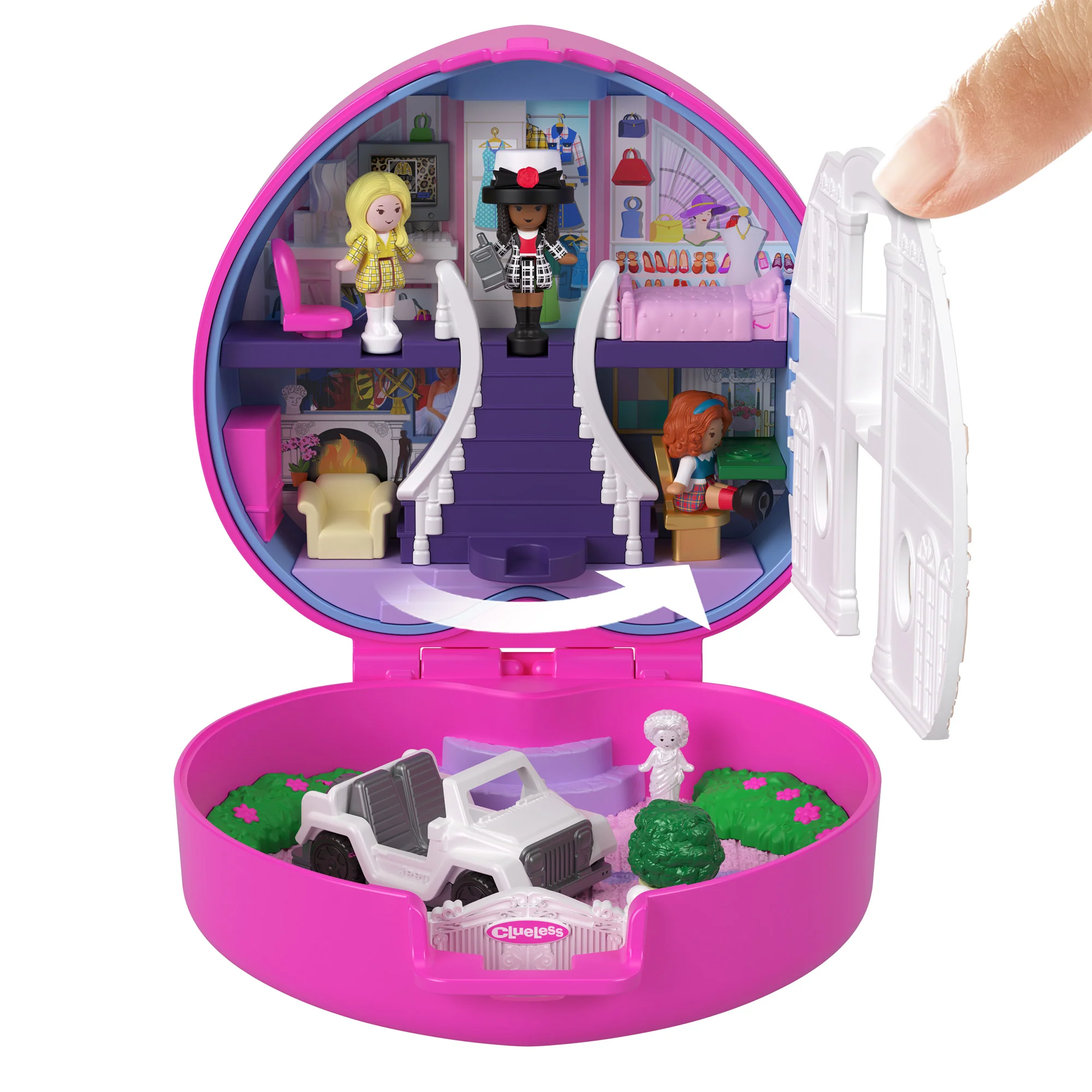 Mattel Creations Polly Pocket x Clueless 30th Anniversary Compact