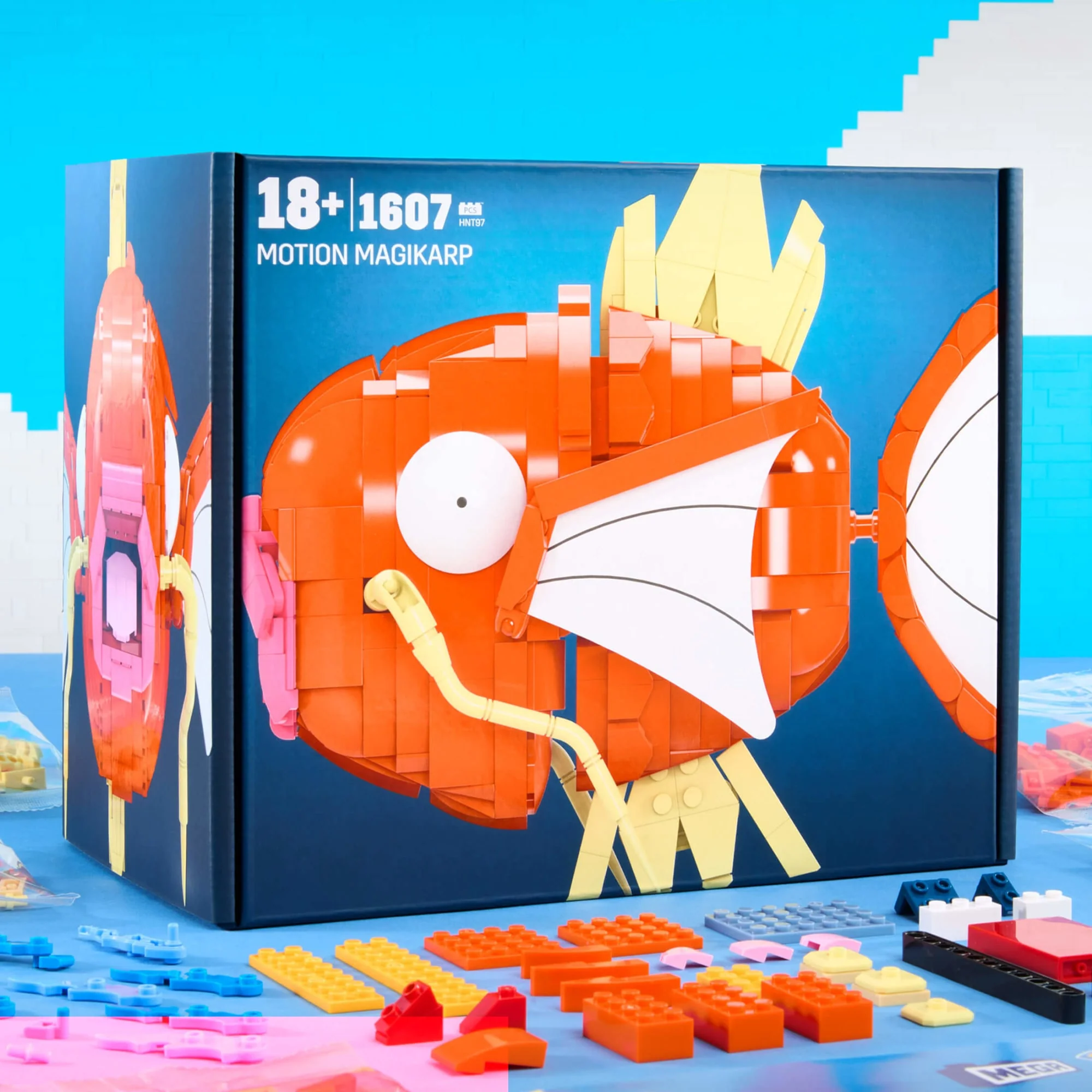 Mattel Creations MEGA Pokémon Magikarp Building Set