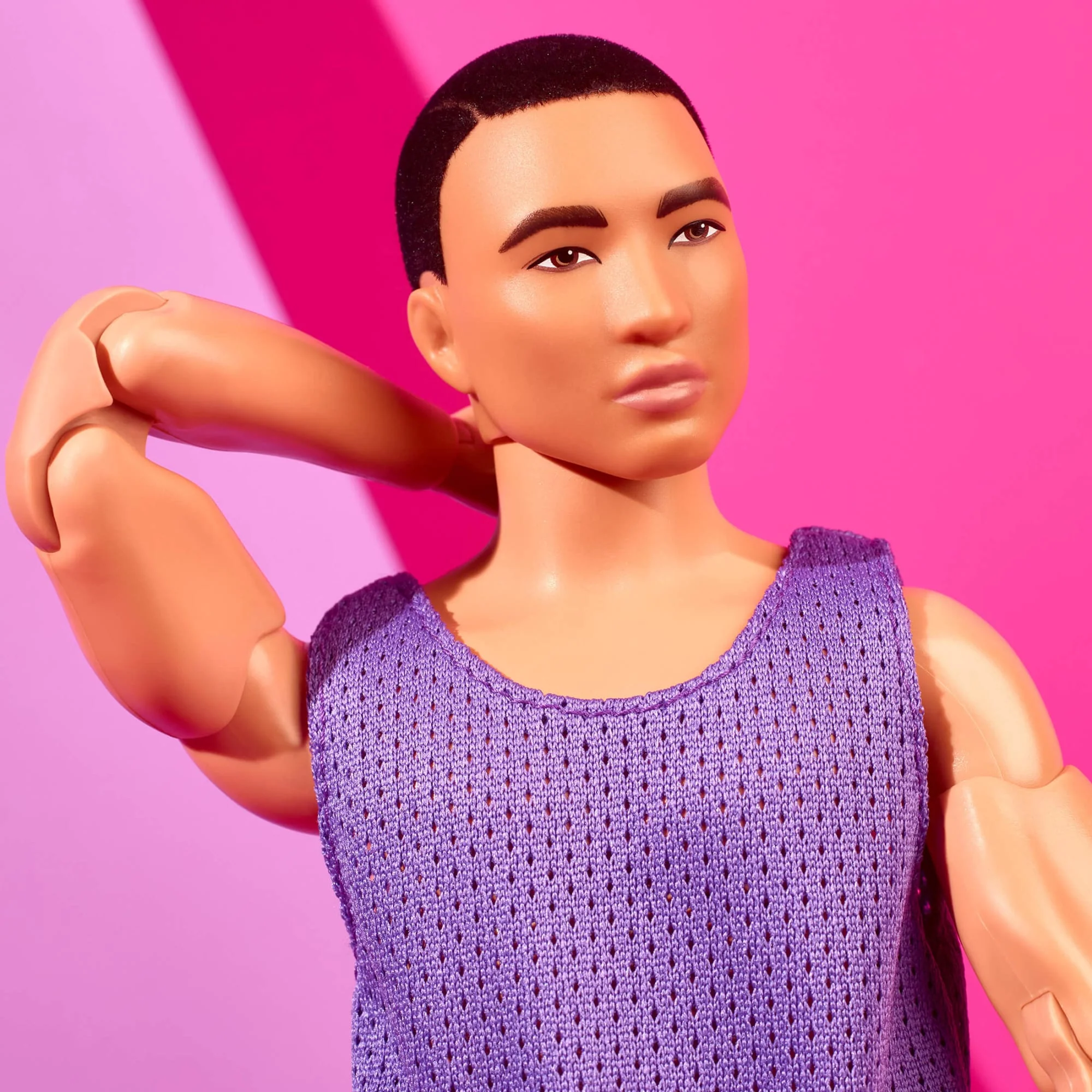 Mattel Creations Barbie Looks Ken Doll (Original, Short Black Hair)