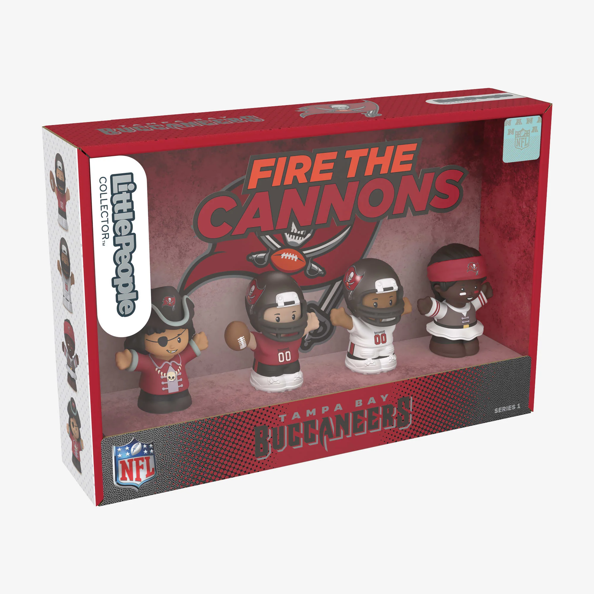 Mattel Creations Little People Collector x NFL Tampa Bay Buccaneers Set