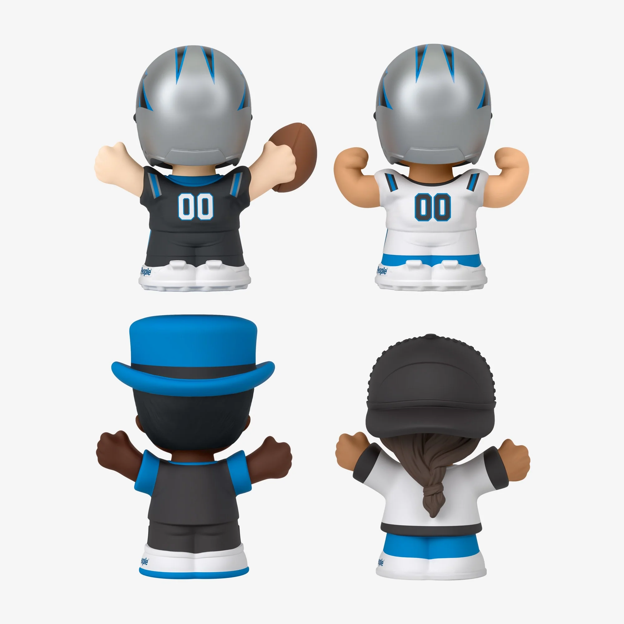 Mattel Creations Little People Collector x NFL Carolina Panthers Set