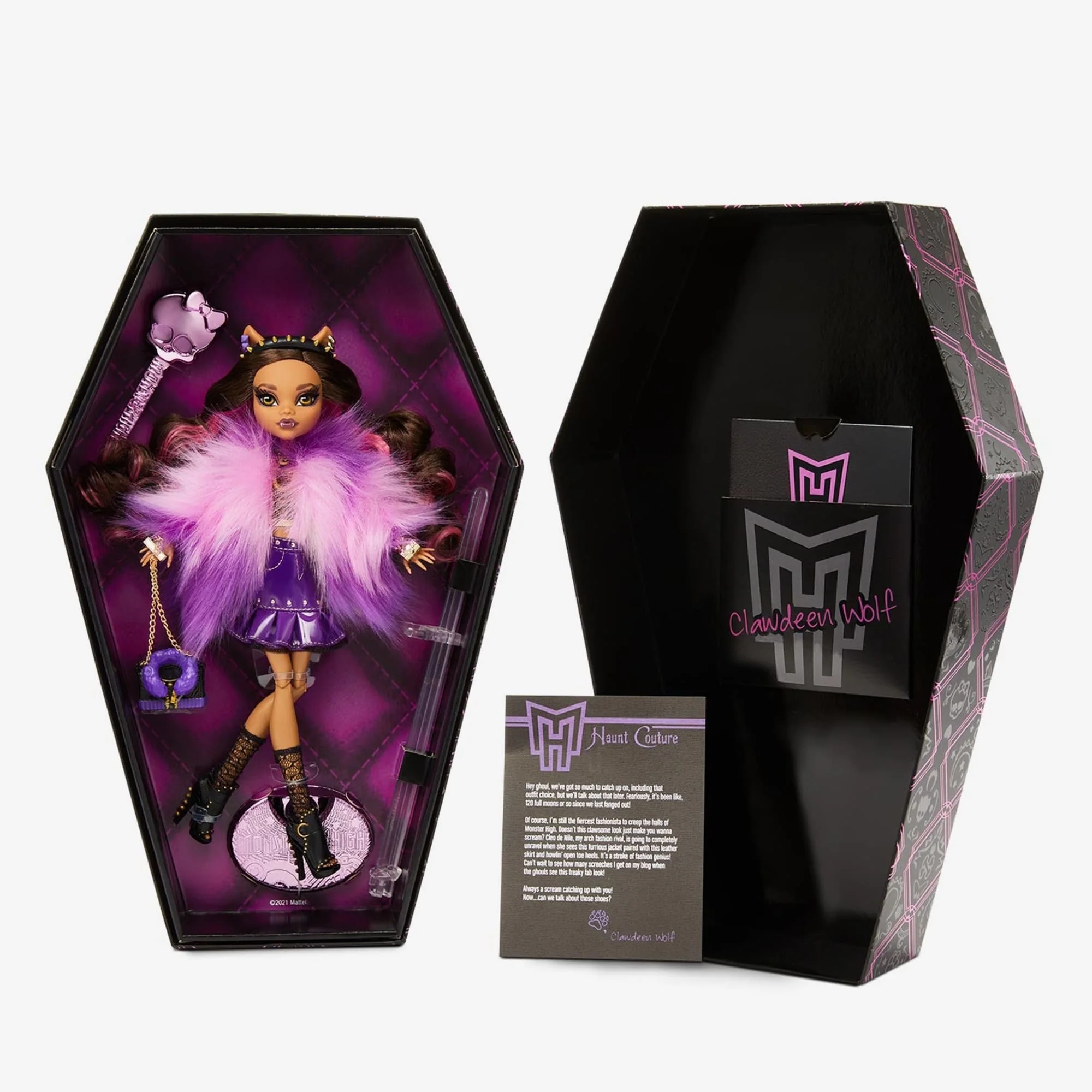 Mattel Creations Monster High Clawdeen Haunt Couture Doll
