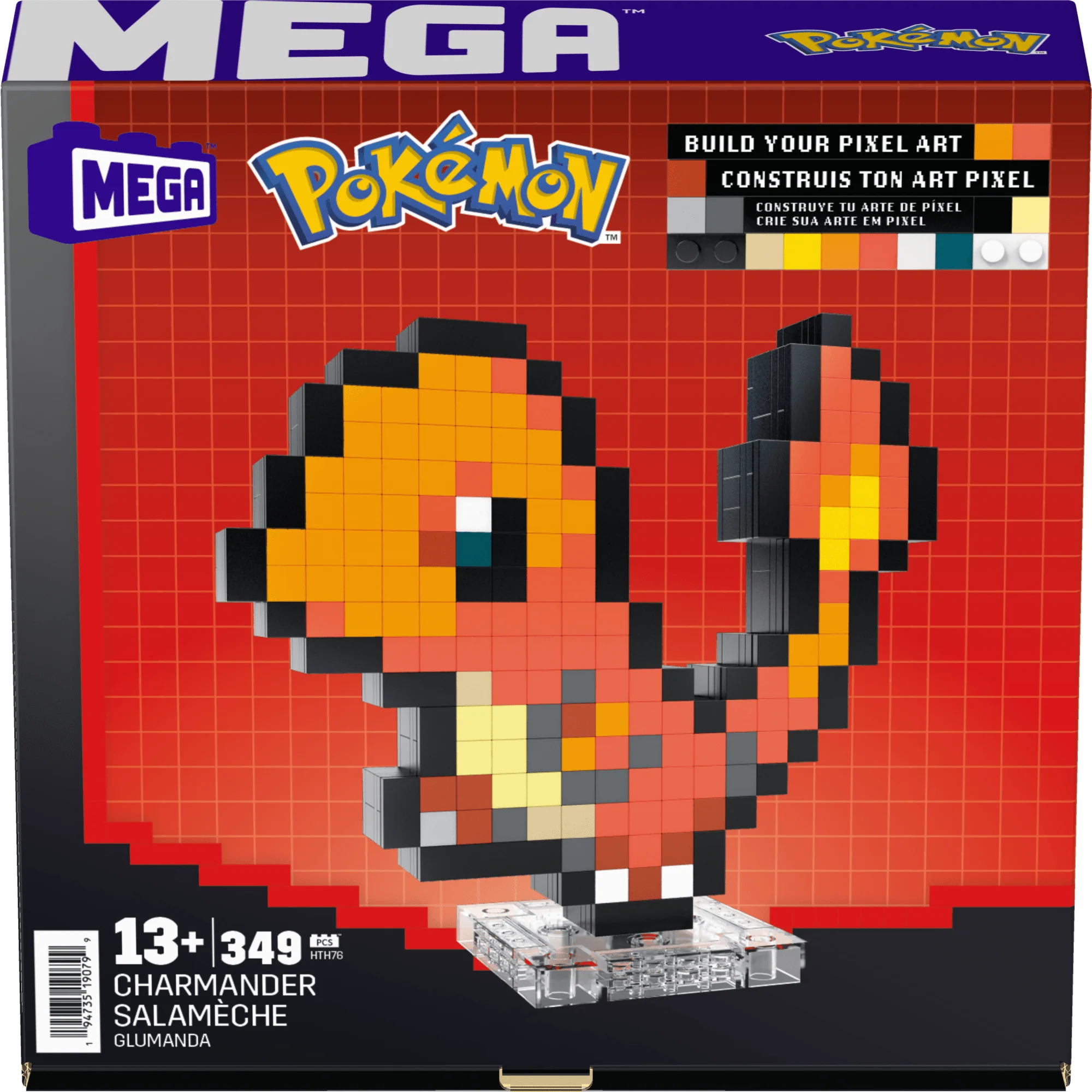 Mattel Creations Pokémon Charmander Building Set by MEGA
