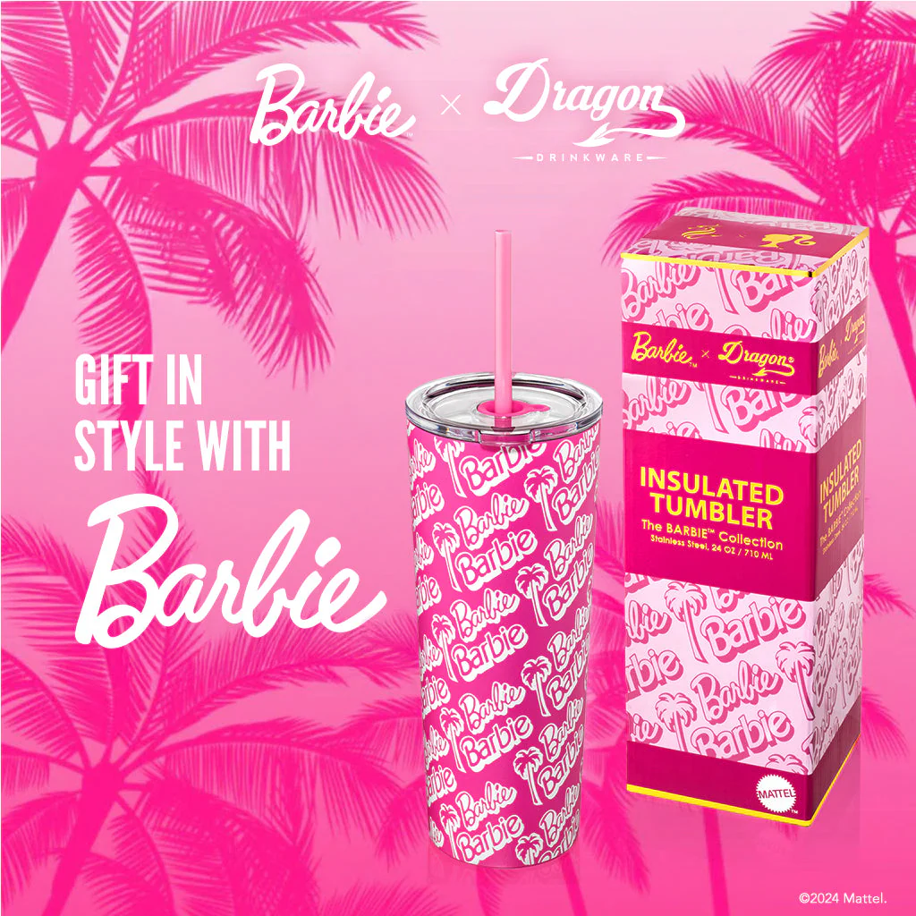 Mattel Creations Barbie™ Palm Trees Tumbler - 24 Oz