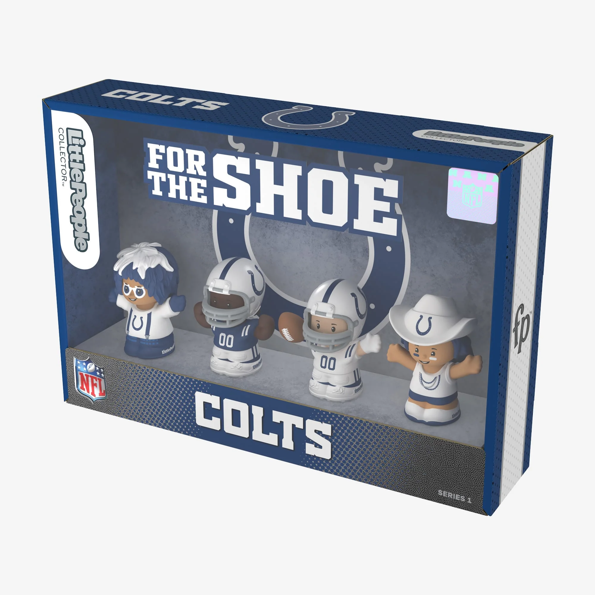 Mattel Creations Little People Collector x NFL Indianapolis Colts Set