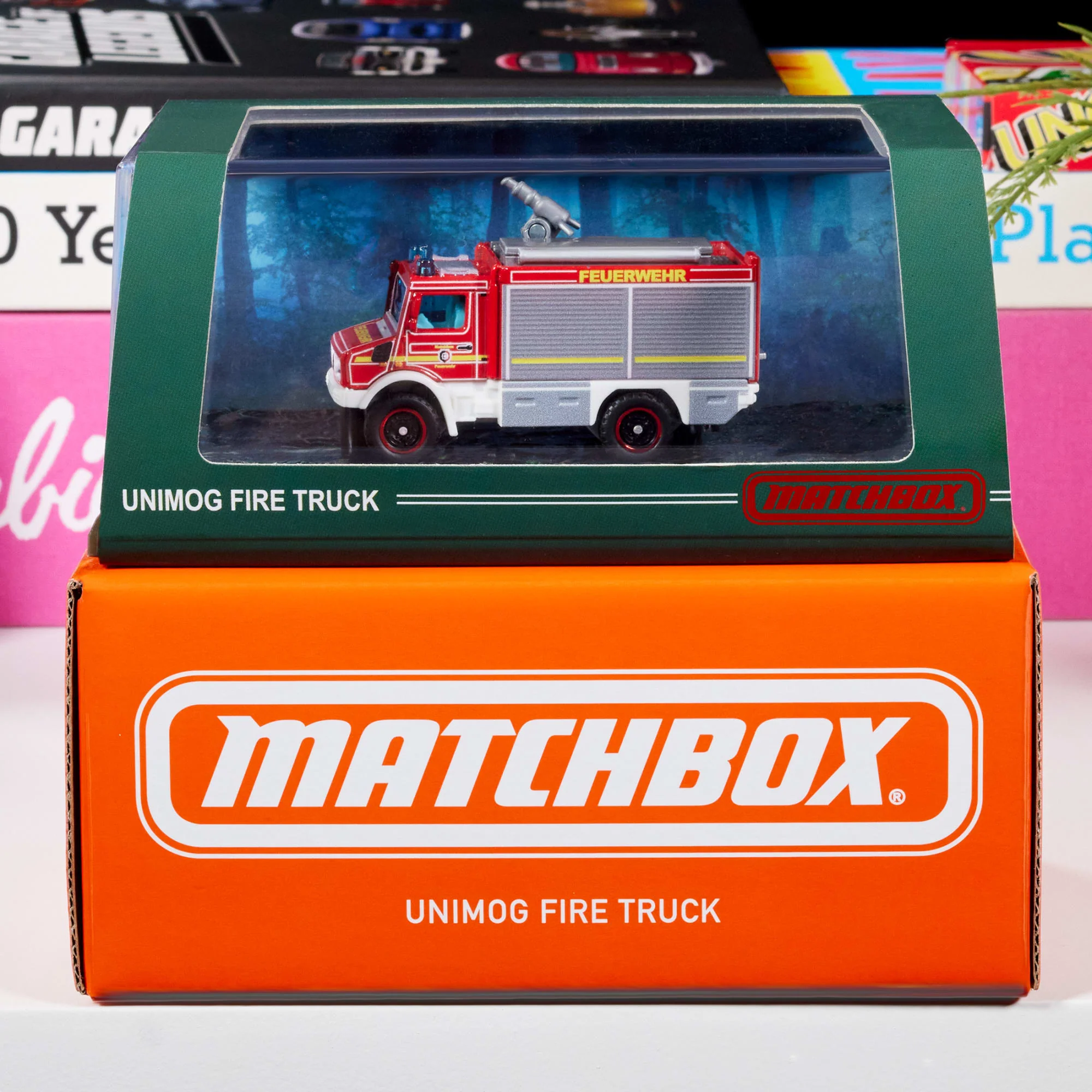 Mattel Creations Matchbox Collectors Mercedes-Benz Unimog Fire Truck