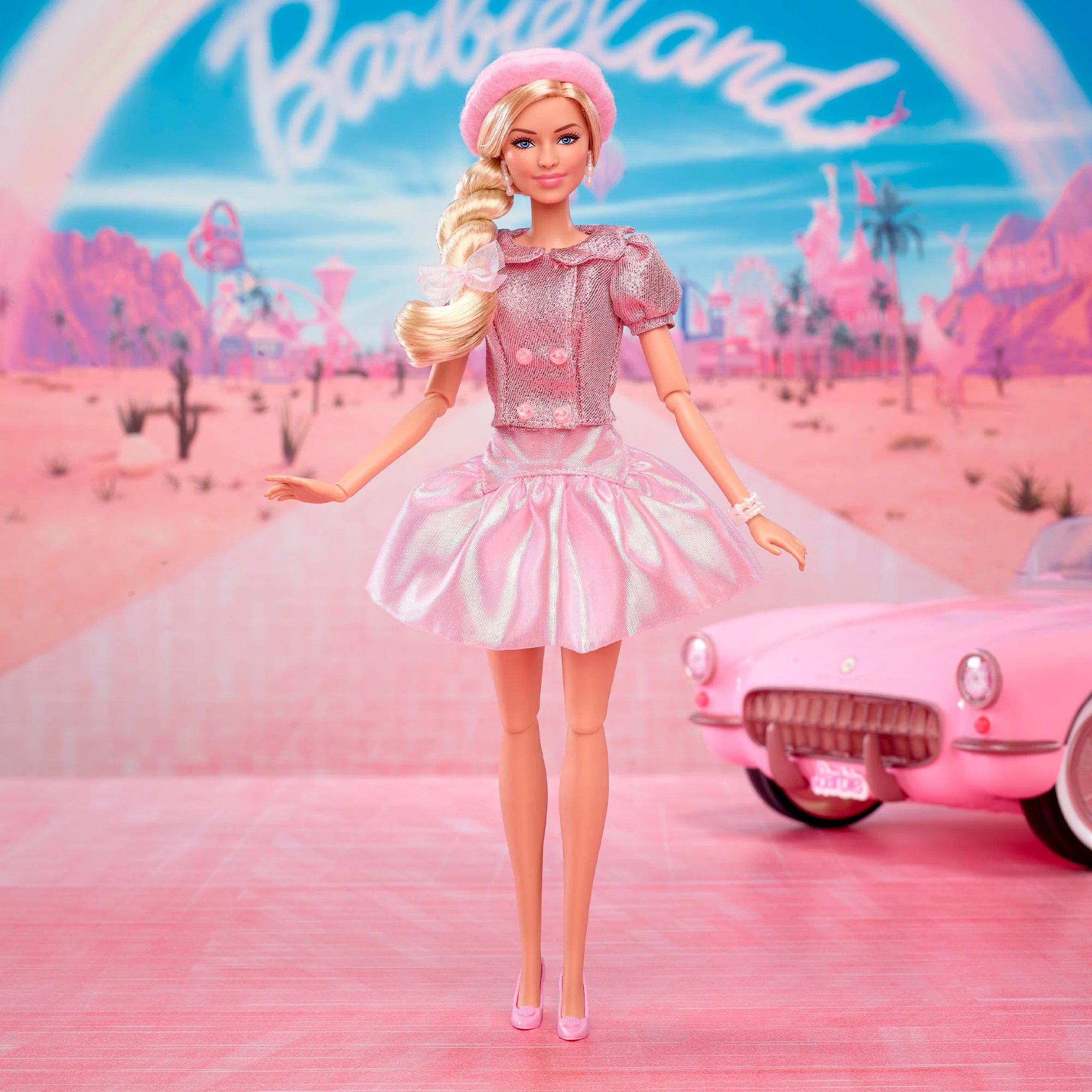 Mattel Creations Barbie The Movie Pink Puffy Dress Barbie Doll