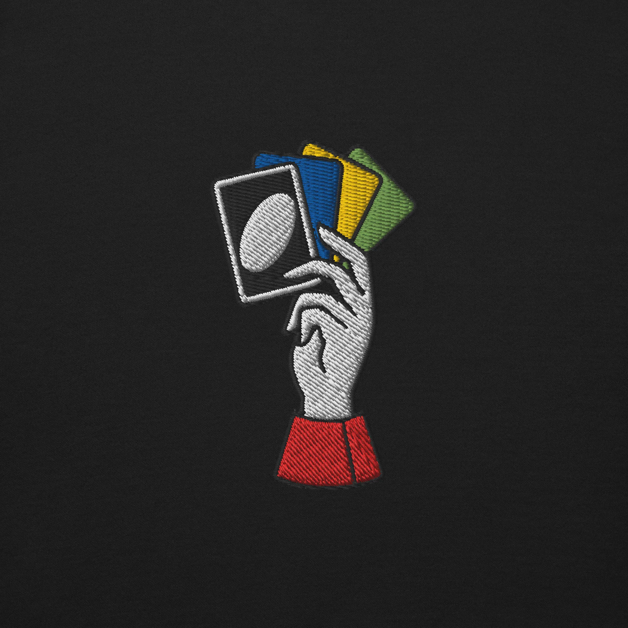 Mattel Creations UNO Social Club Black Sweatshirt