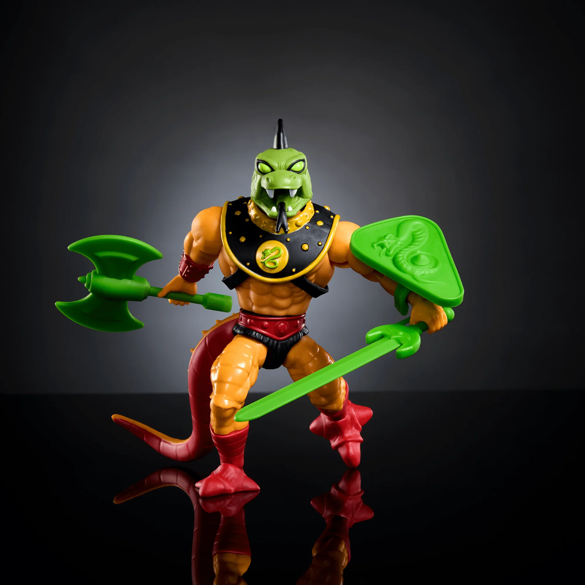 Mattel Creations Masters of the Universe Origins Reptilax Action Figure
