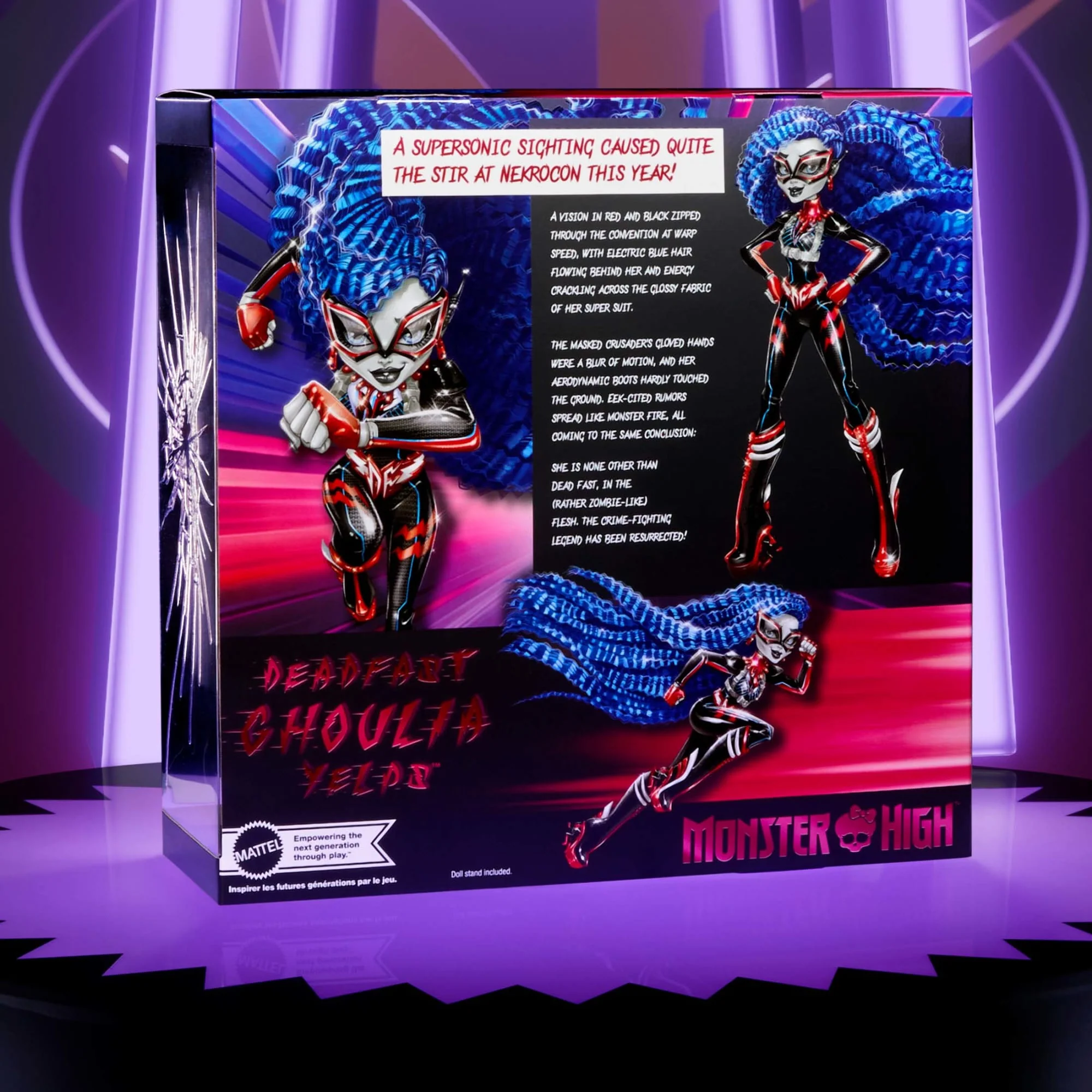 Mattel Creations Monster High Deadfast Ghoulia Yelps Doll