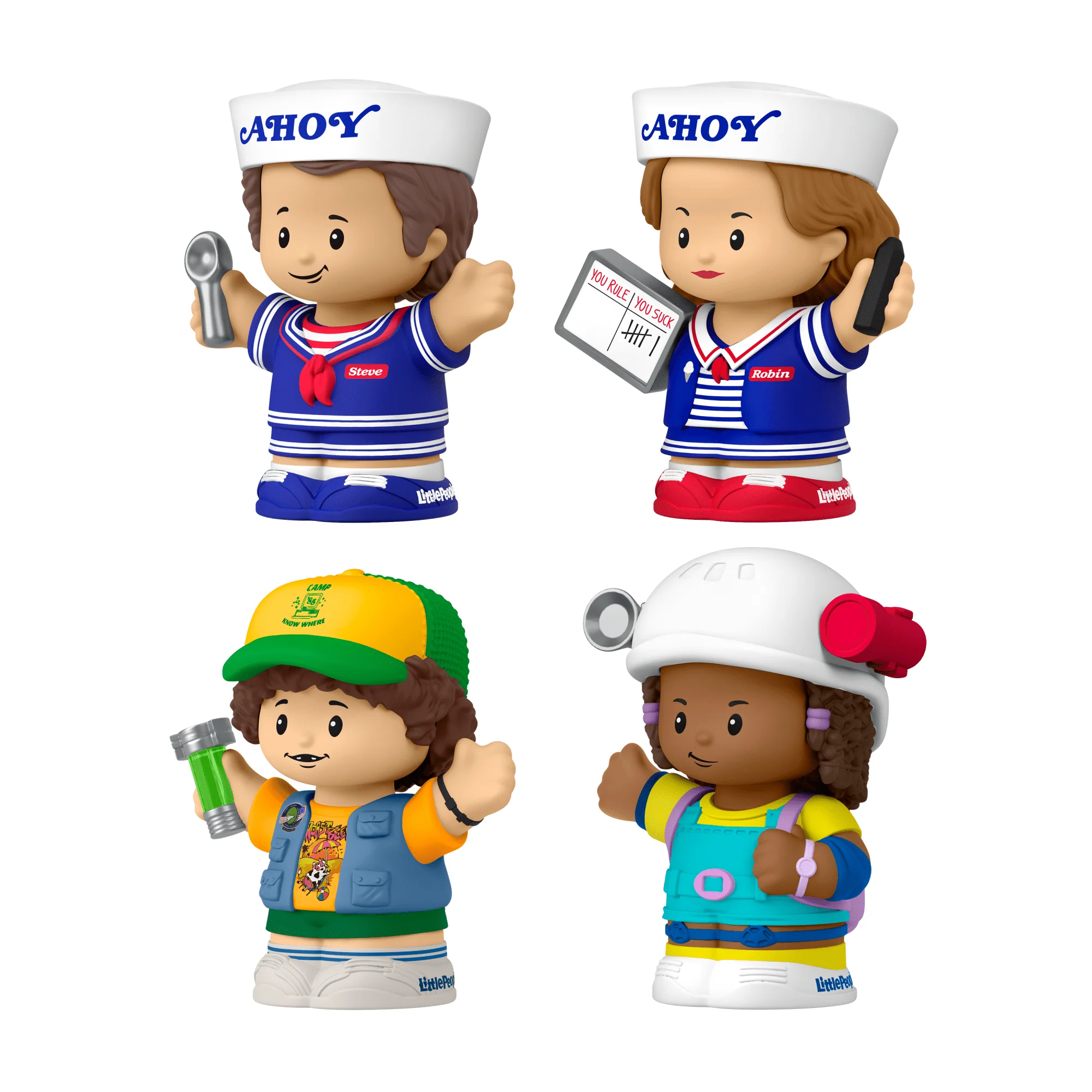 Mattel Creations Little People Collector Stranger Things: Scoops Troop Special Edition Set