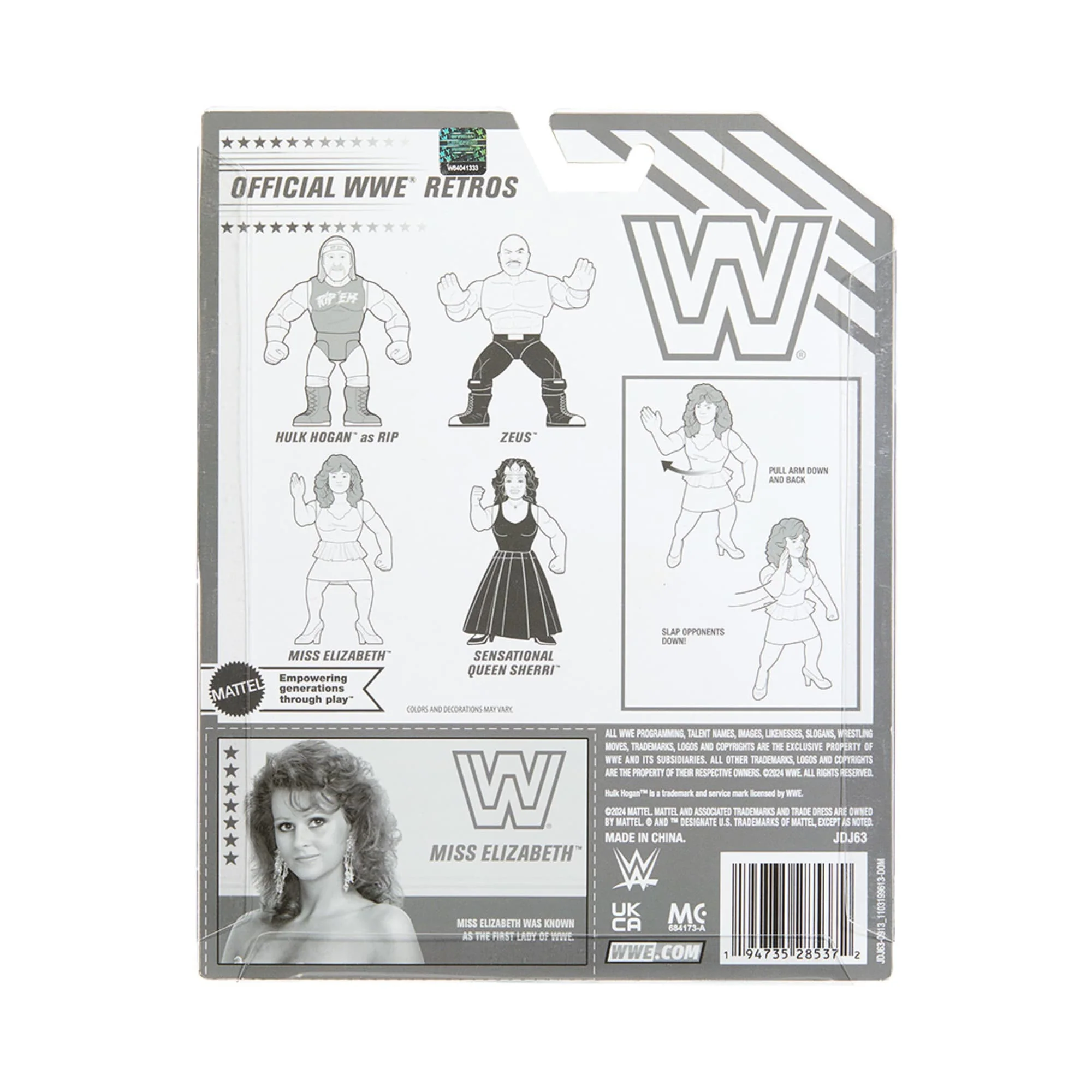 Mattel Creations WWE Retro Collection 4-Pack