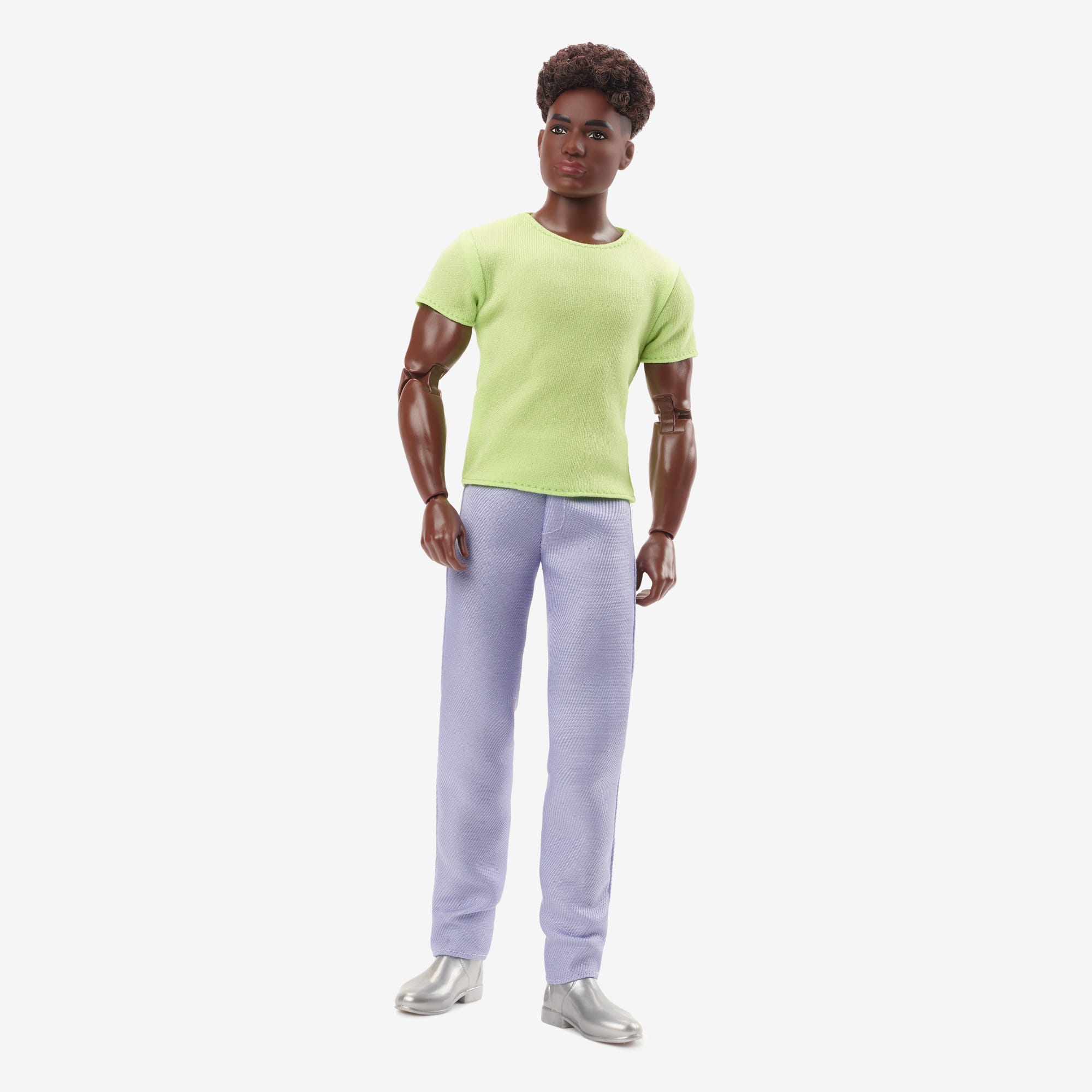 Mattel Creations Barbie Looks Doll #25 (Buff Body Ken, Short Black Hair)