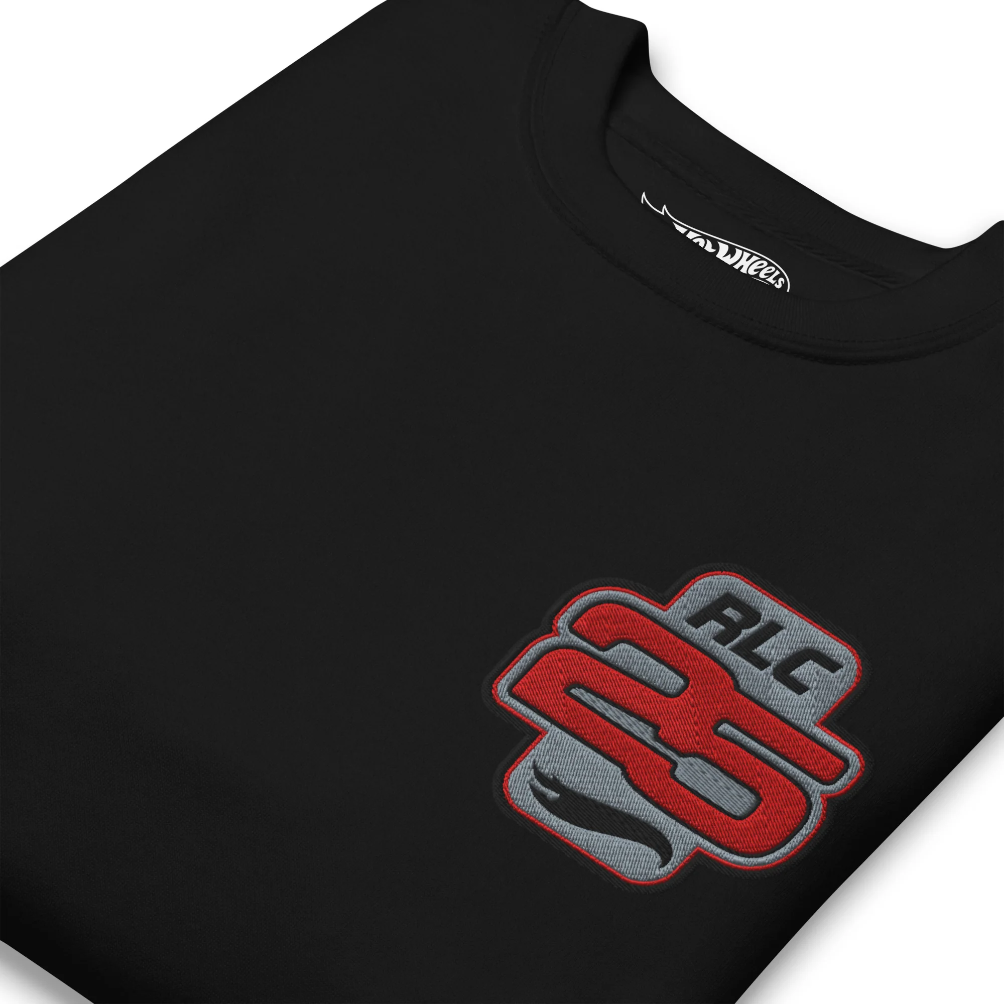 Mattel Creations Hot Wheels 2025 RLC Membership Embroidered Black Sweatshirt