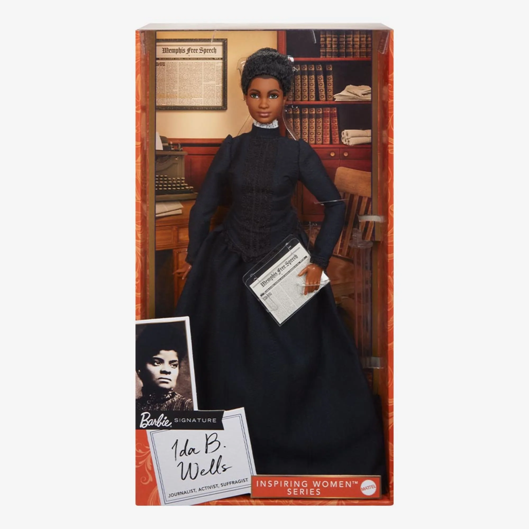 Mattel Creations Ida B. Wells Barbie Inspiring Women Doll