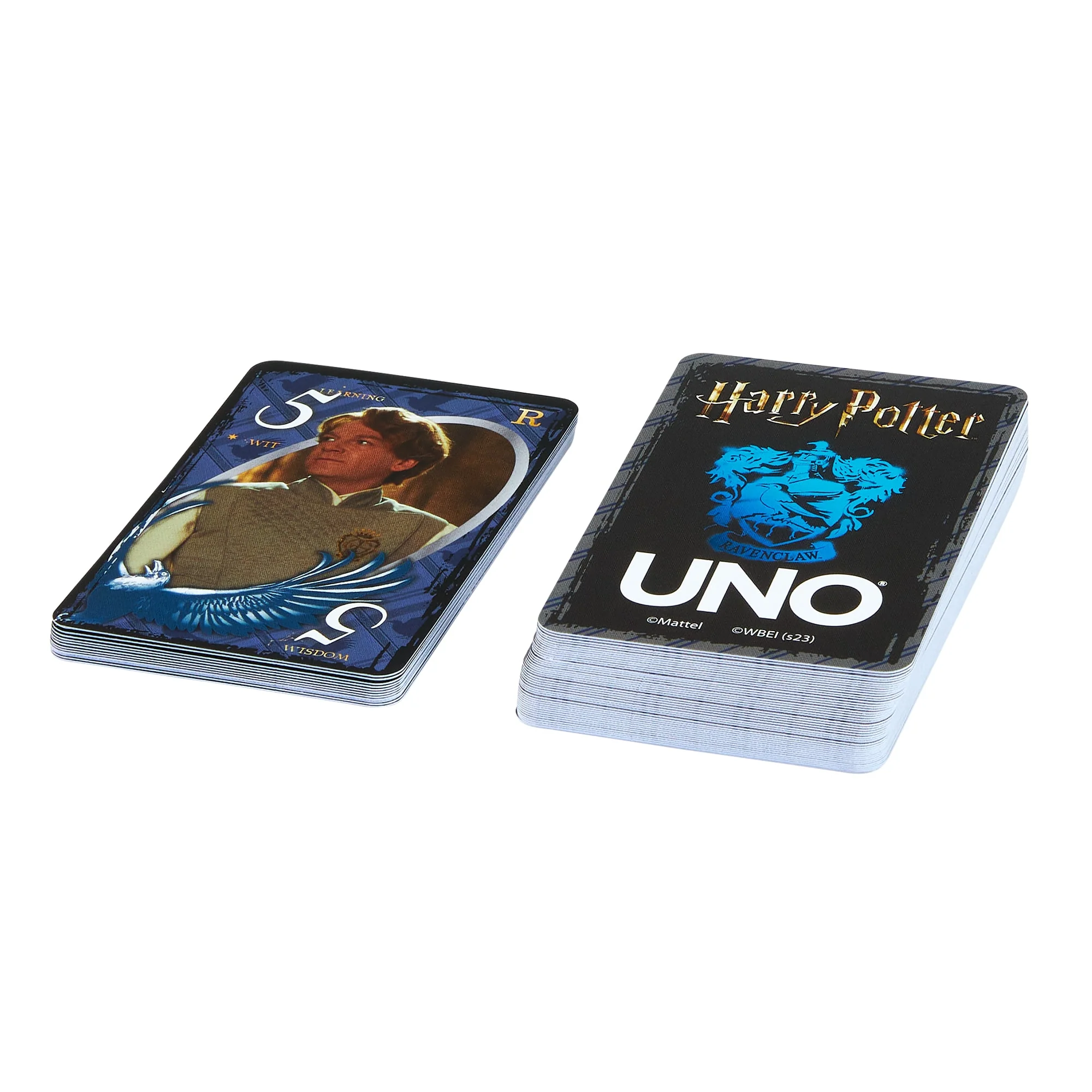 Mattel Creations UNO Fandom Harry Potter Ravenclaw Game Deck