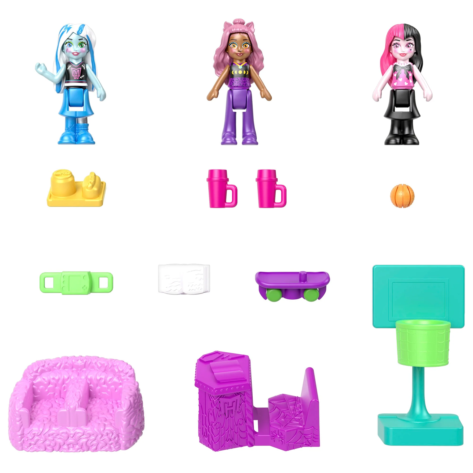 Mattel Creations Polly Pocket Monster High Compact