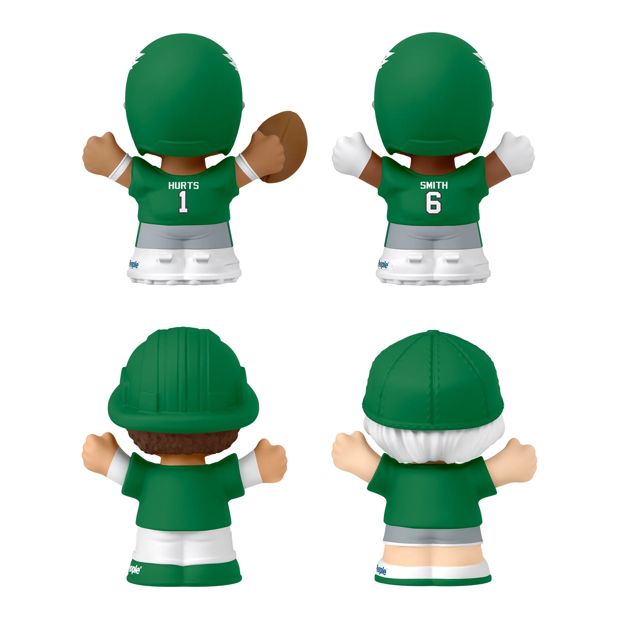 Mattel Creations Little People Collector Philadelphia Eagles Alternate Jersey Figure Set