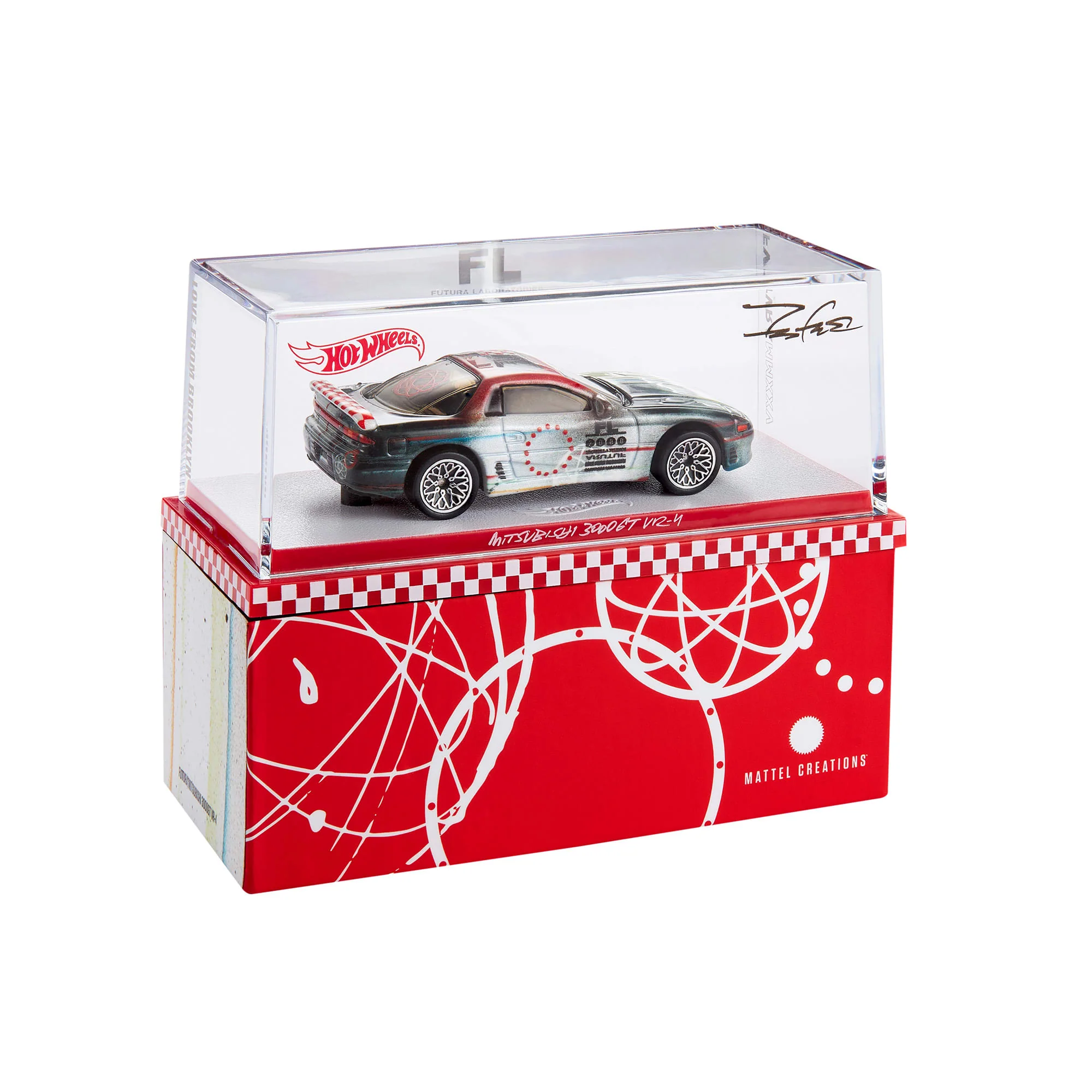 Mattel Creations Hot Wheels x Futura Laboratories Mitsubishi 3000GT VR-4