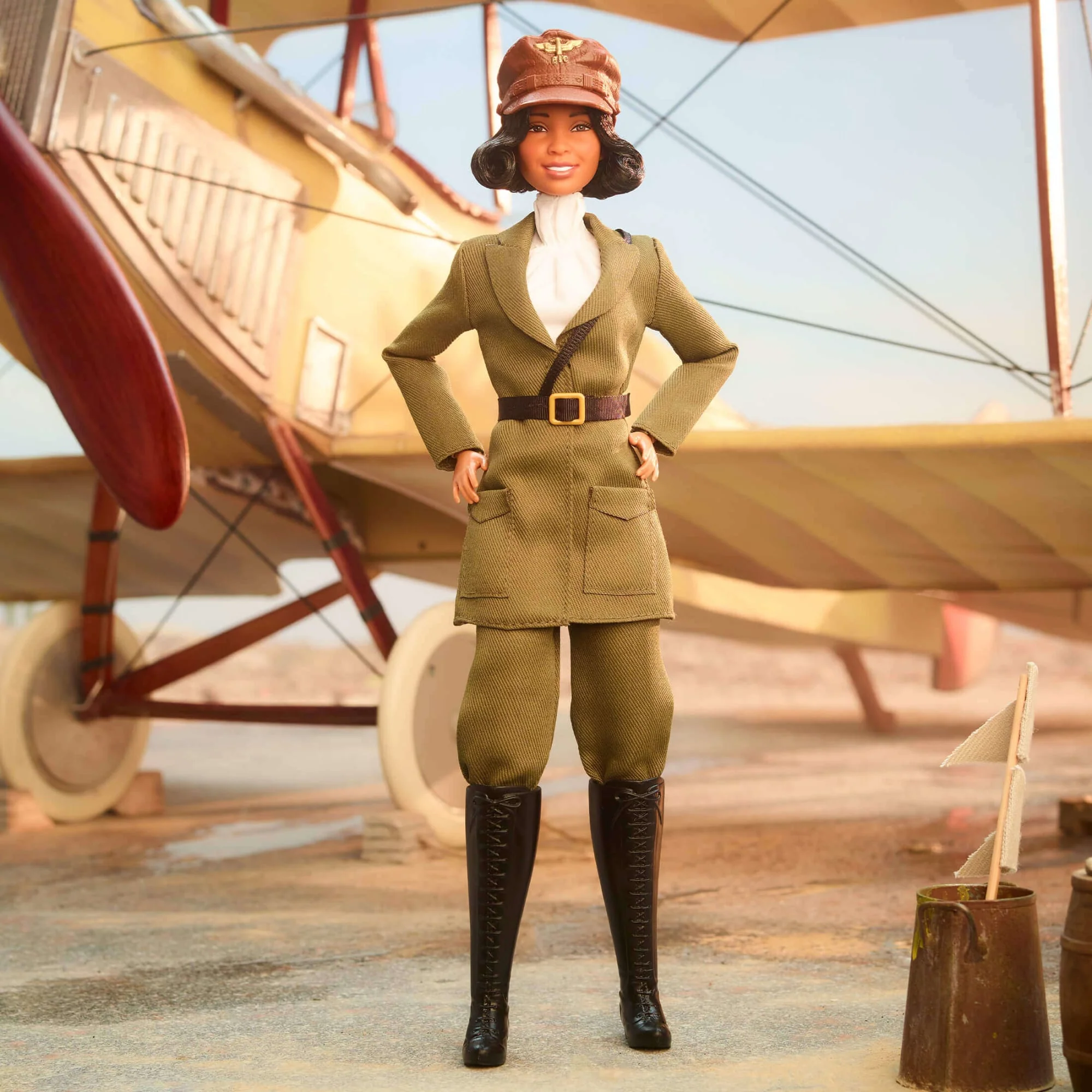 Mattel Creations Barbie Inspiring Women Bessie Coleman Doll
